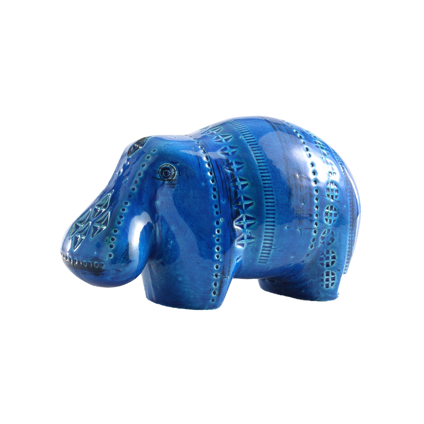 Mostra il prodotto Rimini Blu Figura Ippopotamo del produttore Bitossi Ceramiche
