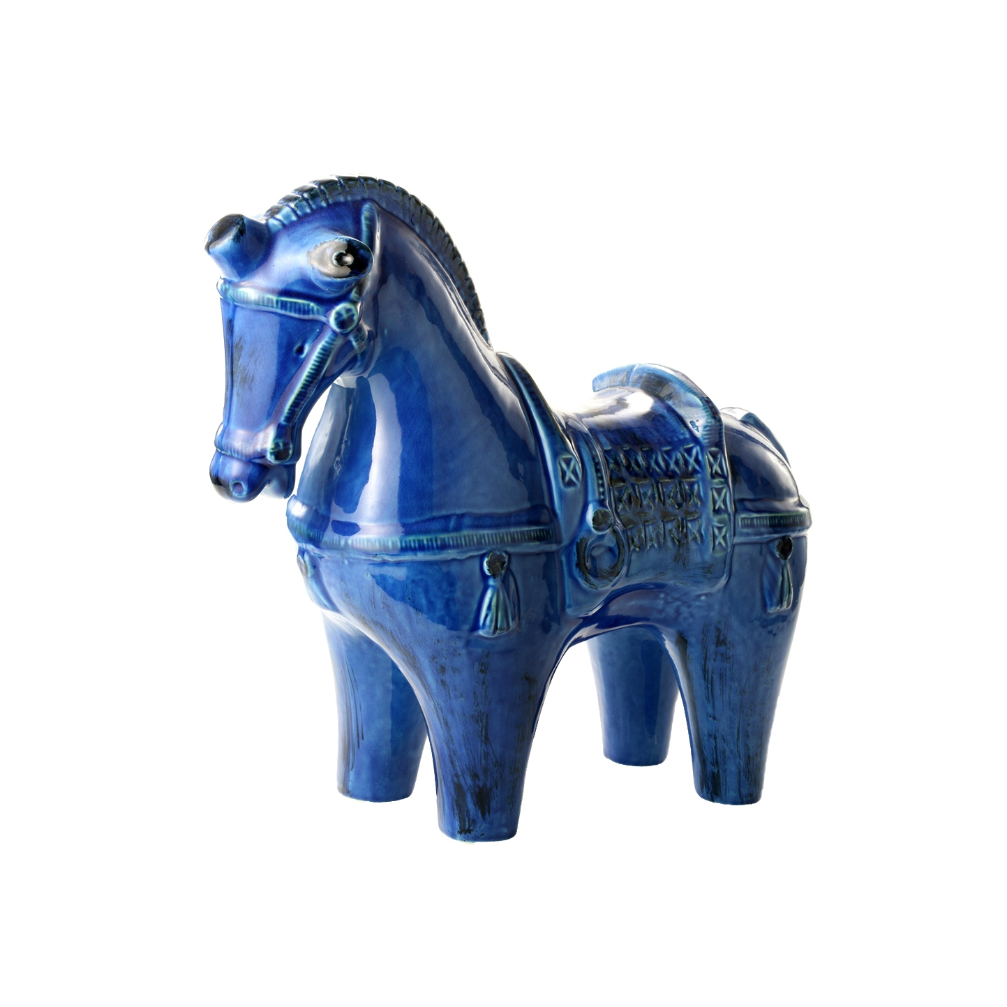 Mostra il prodotto Rimini Blu Figura cavallo del produttore Bitossi Ceramiche