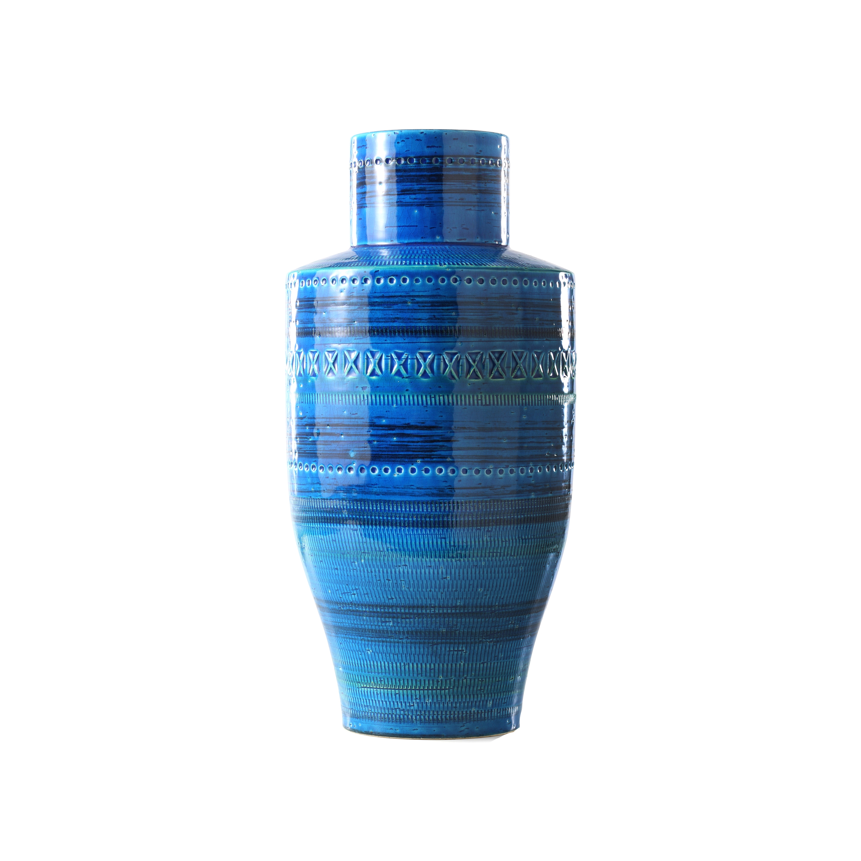 Afficher le produit Rimini Blu Vaso Sagomato du fabricant Bitossi Ceramiche