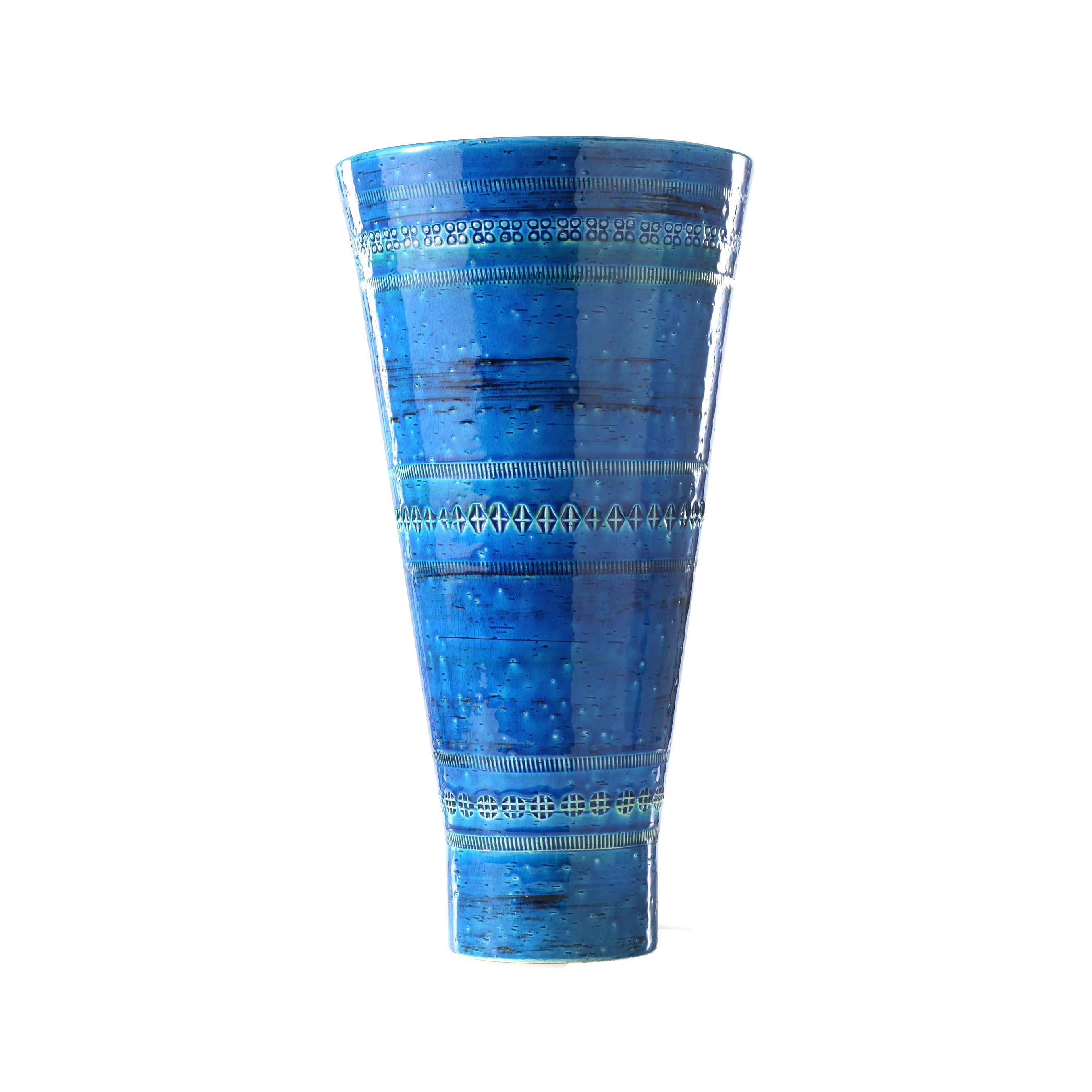 Mostra il prodotto Rimini Blu Vaso Tronco Cono del produttore Bitossi Ceramiche