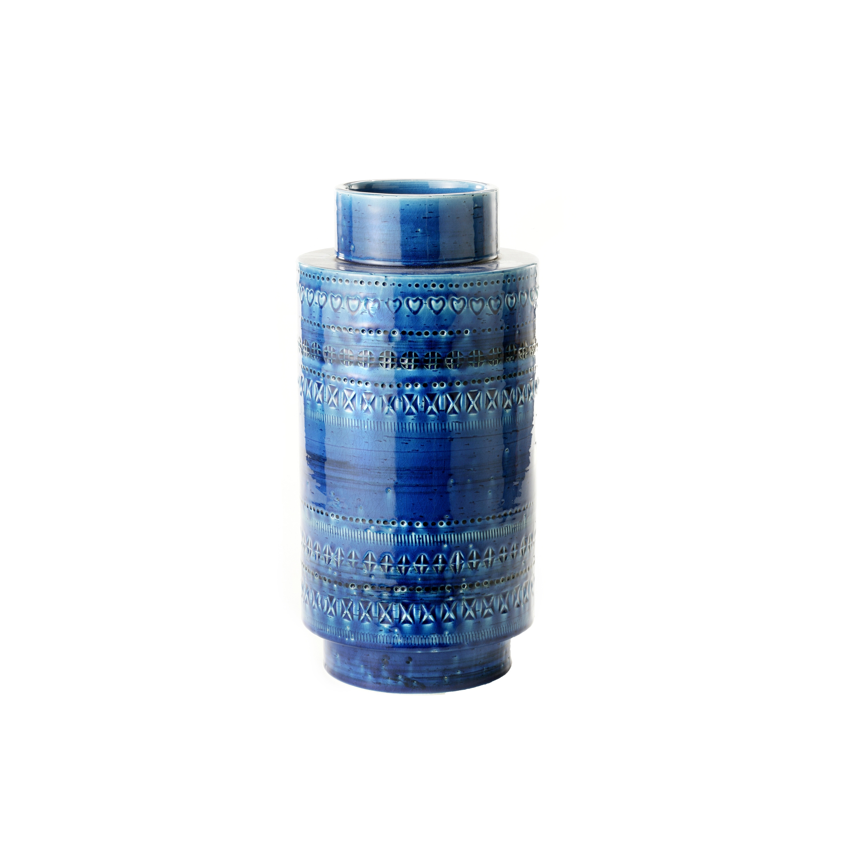Vertoon produk Rimini Blu Vaso Rocchetto van vervaardiger Bitossi Ceramiche