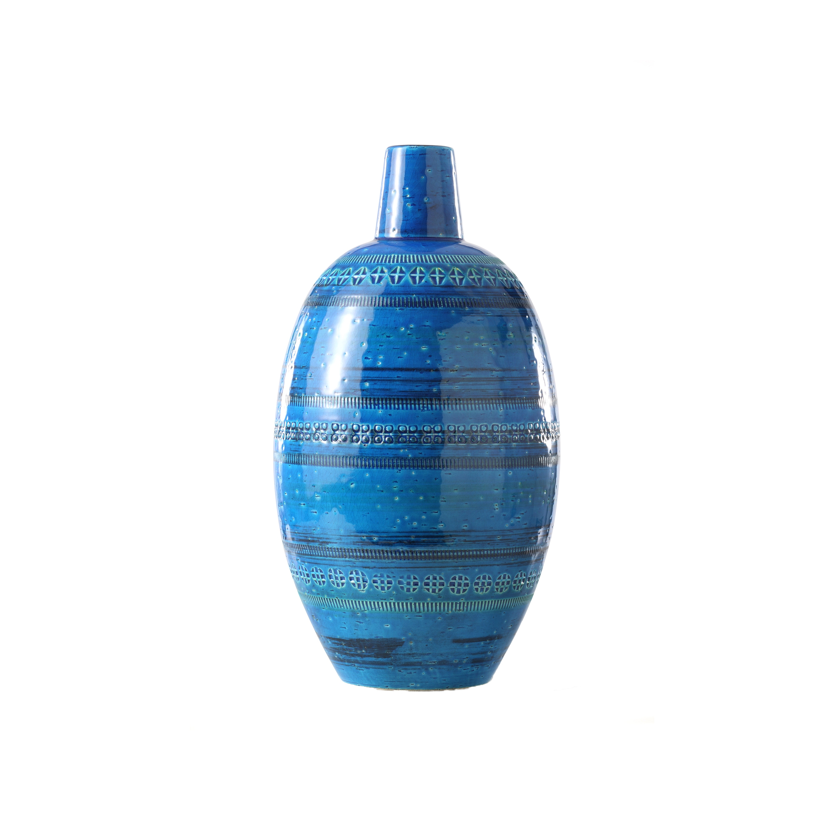 Afficher le produit Rimini Blu Vaso Uovo du fabricant Bitossi Ceramiche
