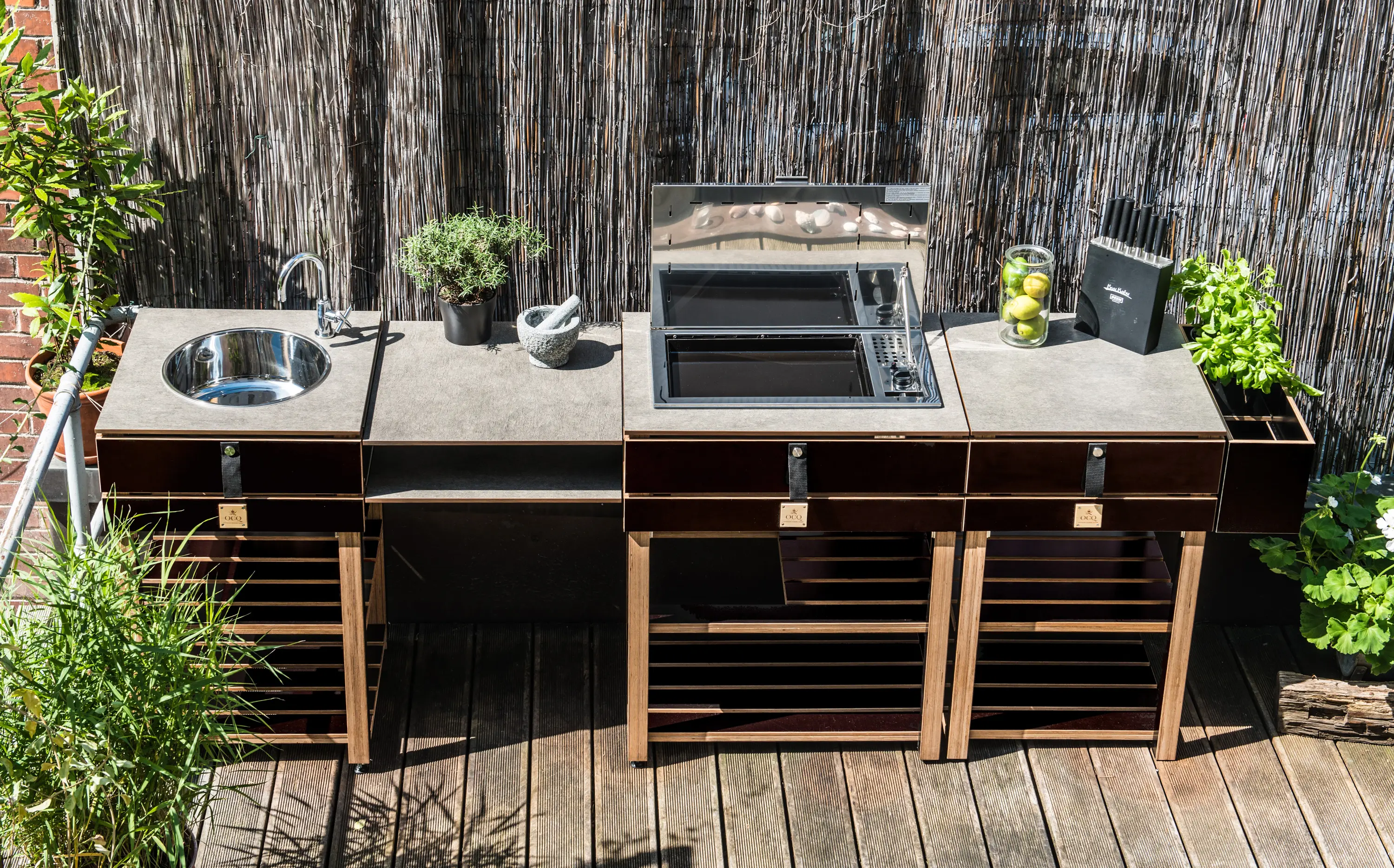 OCQ - ELEMENTS | Outdoor Kitchen | Edition Wood | BBQ