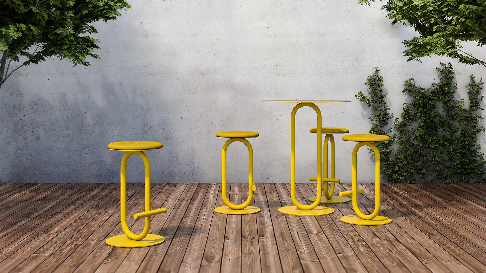 OCQ - ZERO STOOL | Taburete de Bar