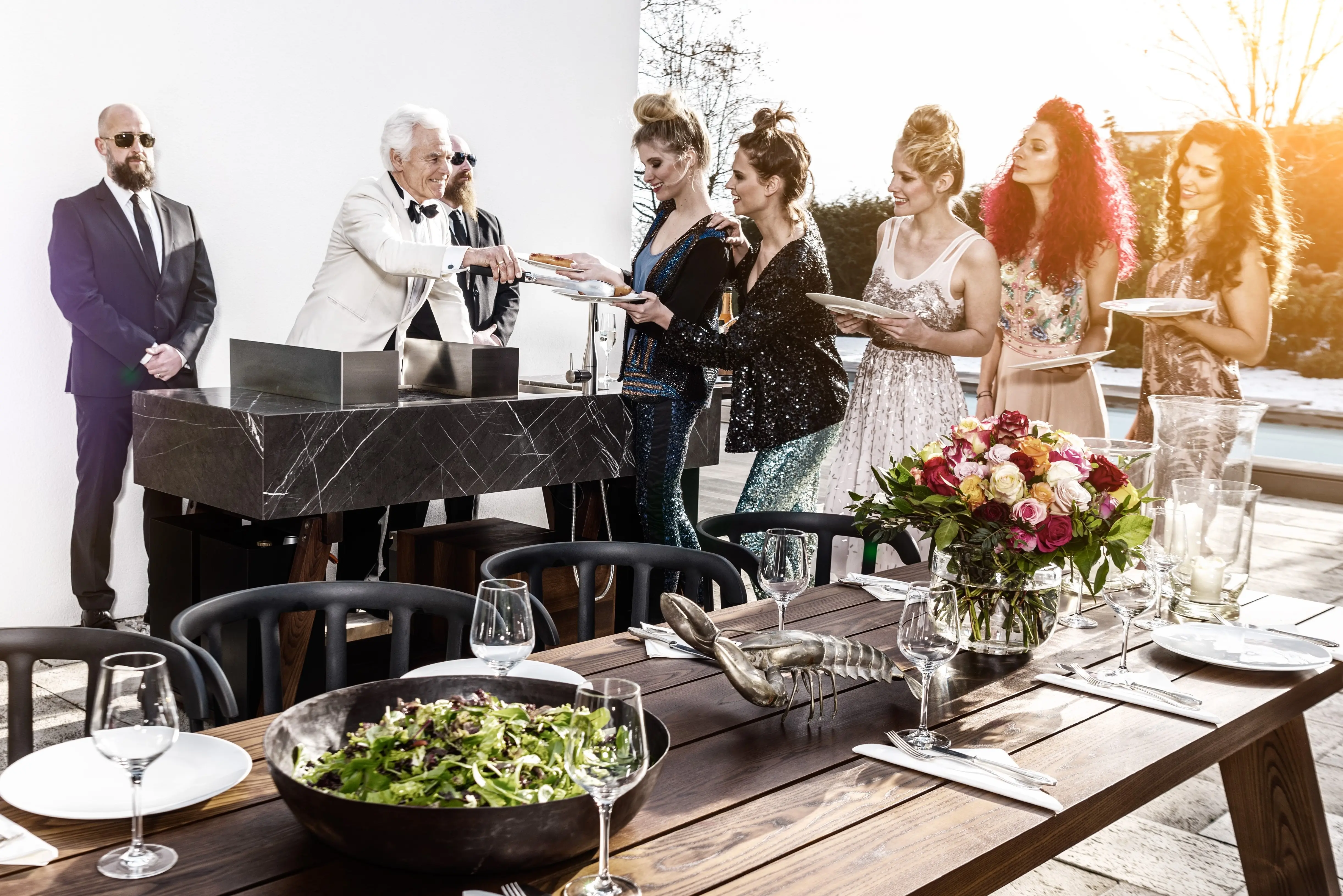 OCQ - BBQube ONE | Outdoor Kitchen | Steel Black | Butchers Grill