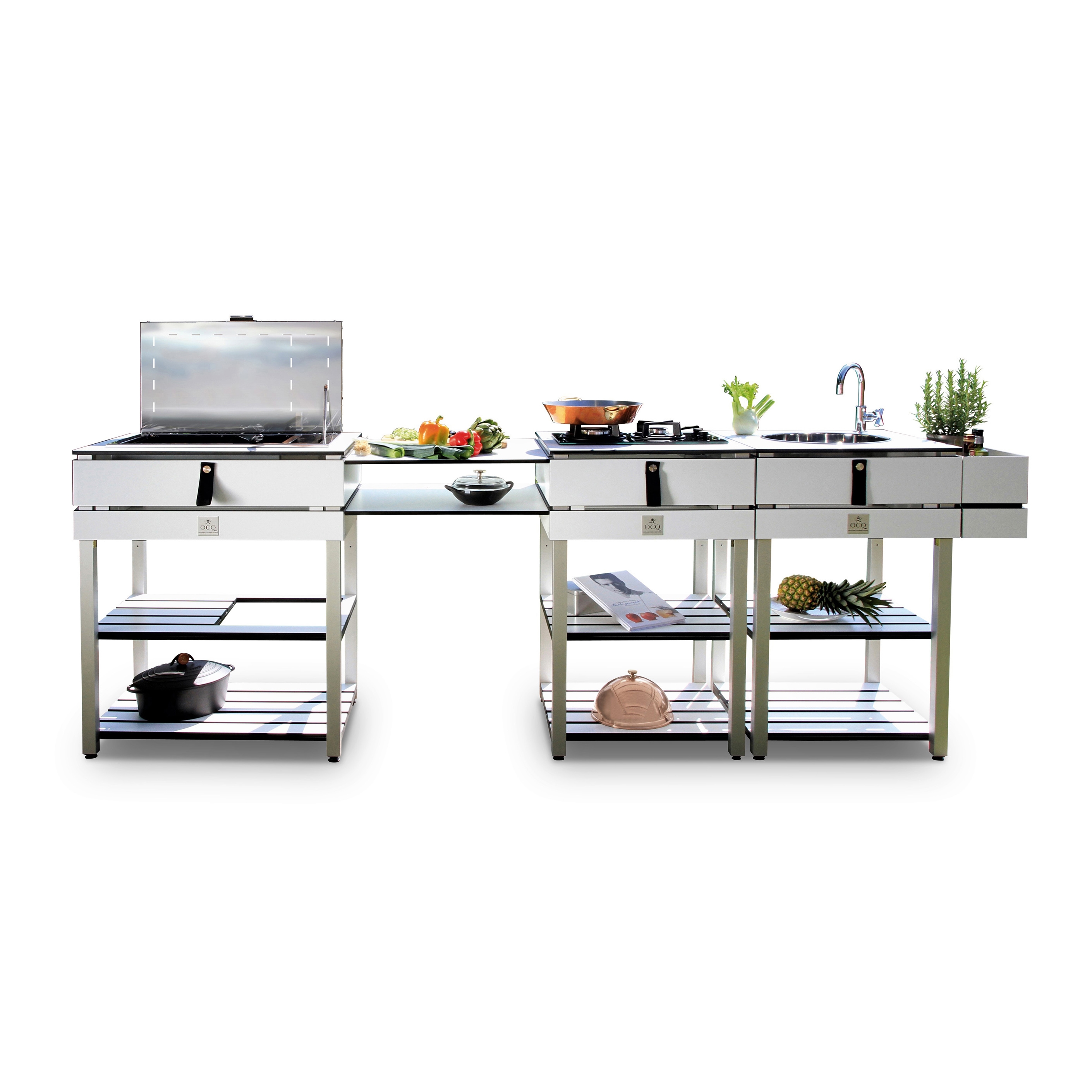 Mostra il prodotto ELEMENTS | Outdoor Kitchen | Edition White del produttore OCQ