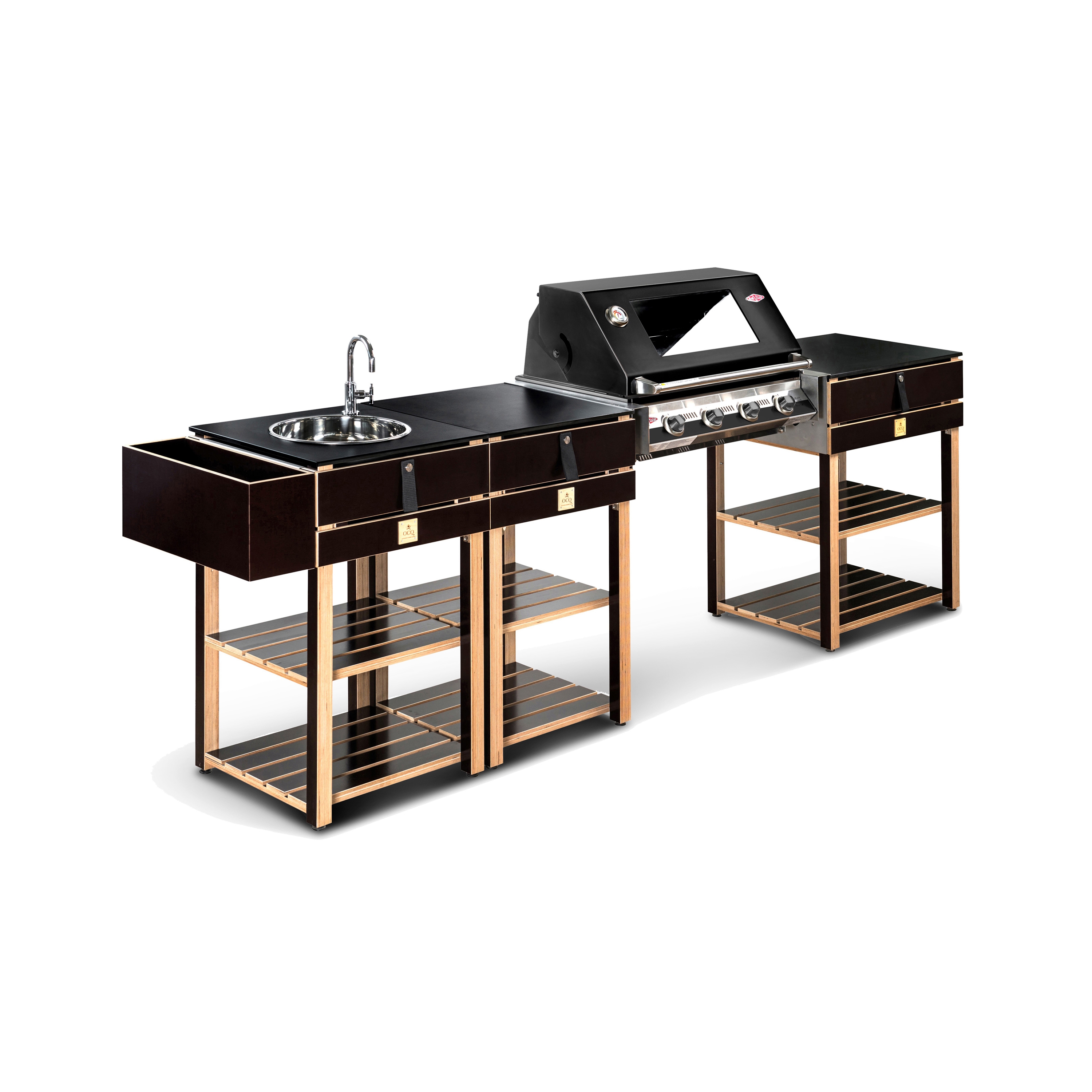 Mostra il prodotto ELEMENTS | Outdoor Kitchen | Edition Wood | BBQ del produttore OCQ