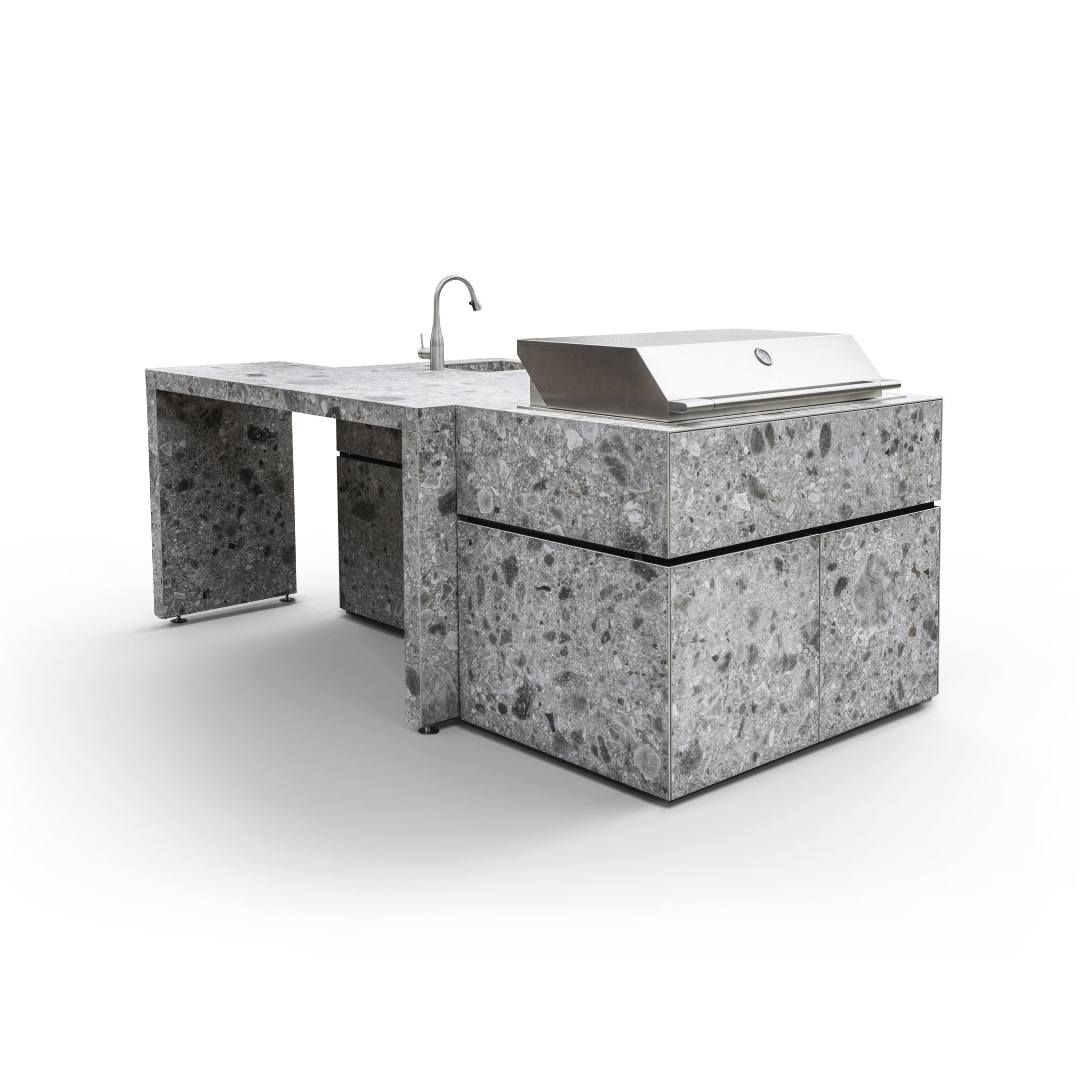 Mostra il prodotto BBQube X | Cucina Esterna | Iseo Gris del produttore OCQ