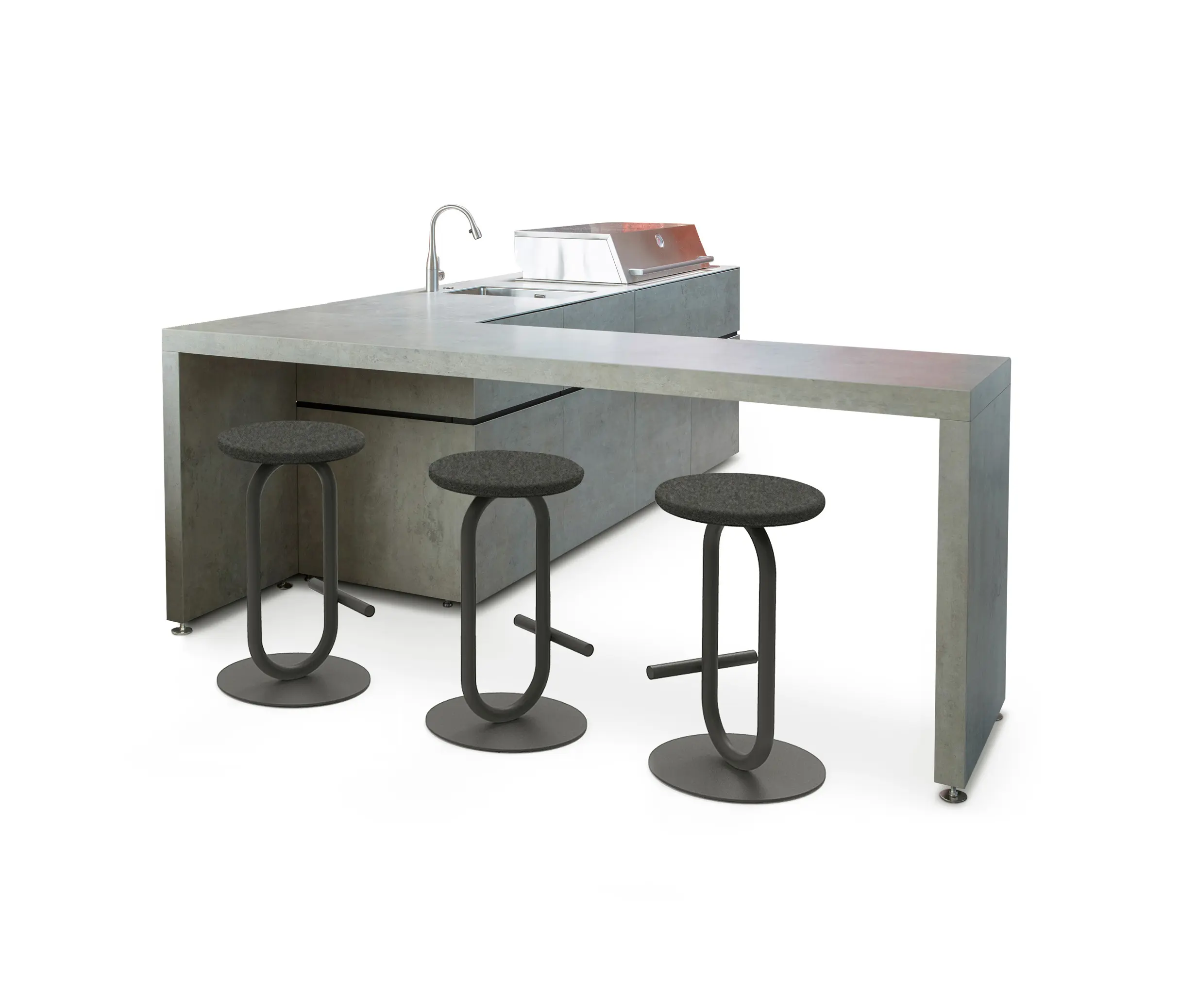 OCQ - BBQube X | Outdoor Kitchen  | Beton