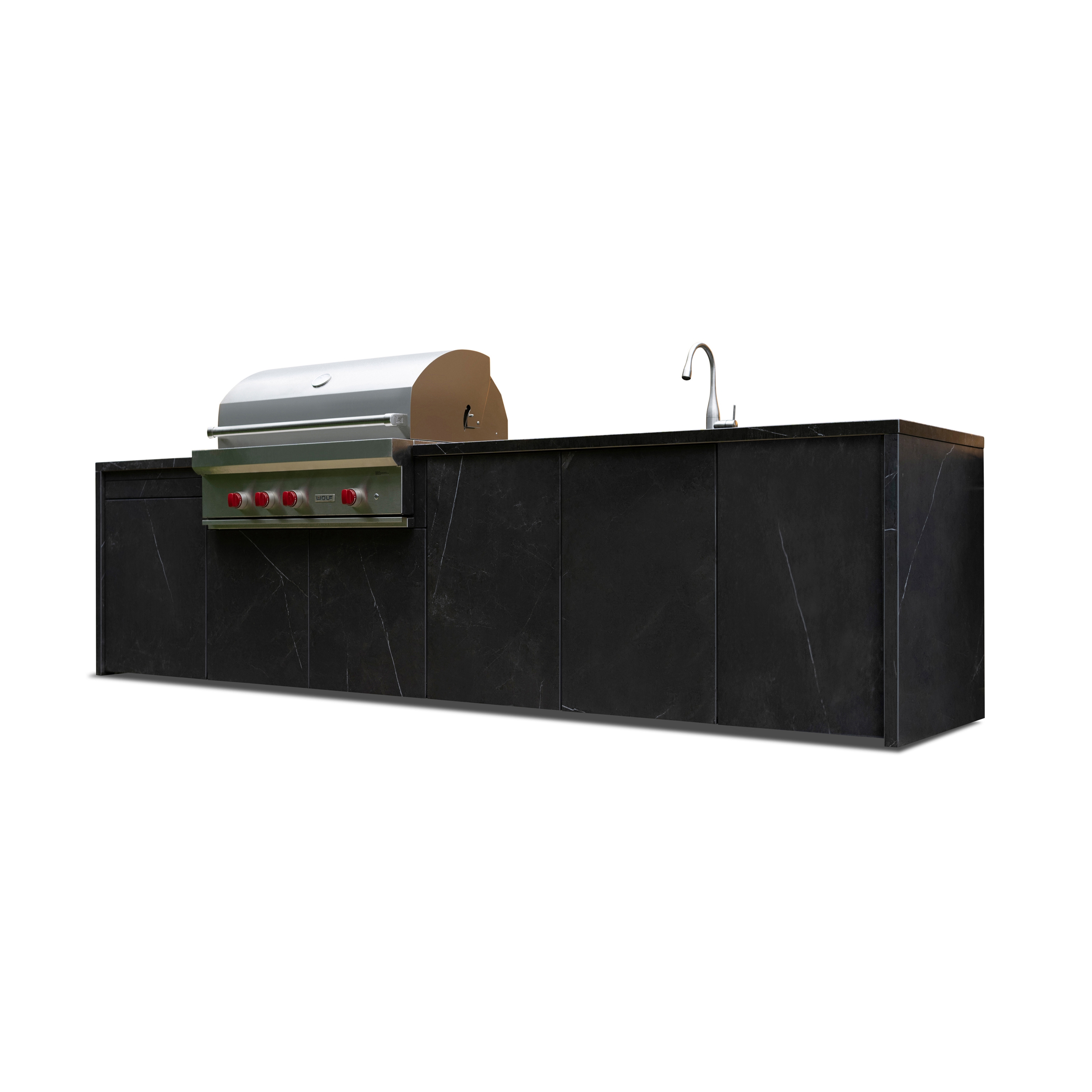 Display product INFINITY | Outdoor Kitchen | 3800 | Storm Negro | Wolf Grill from manufacturer OCQ