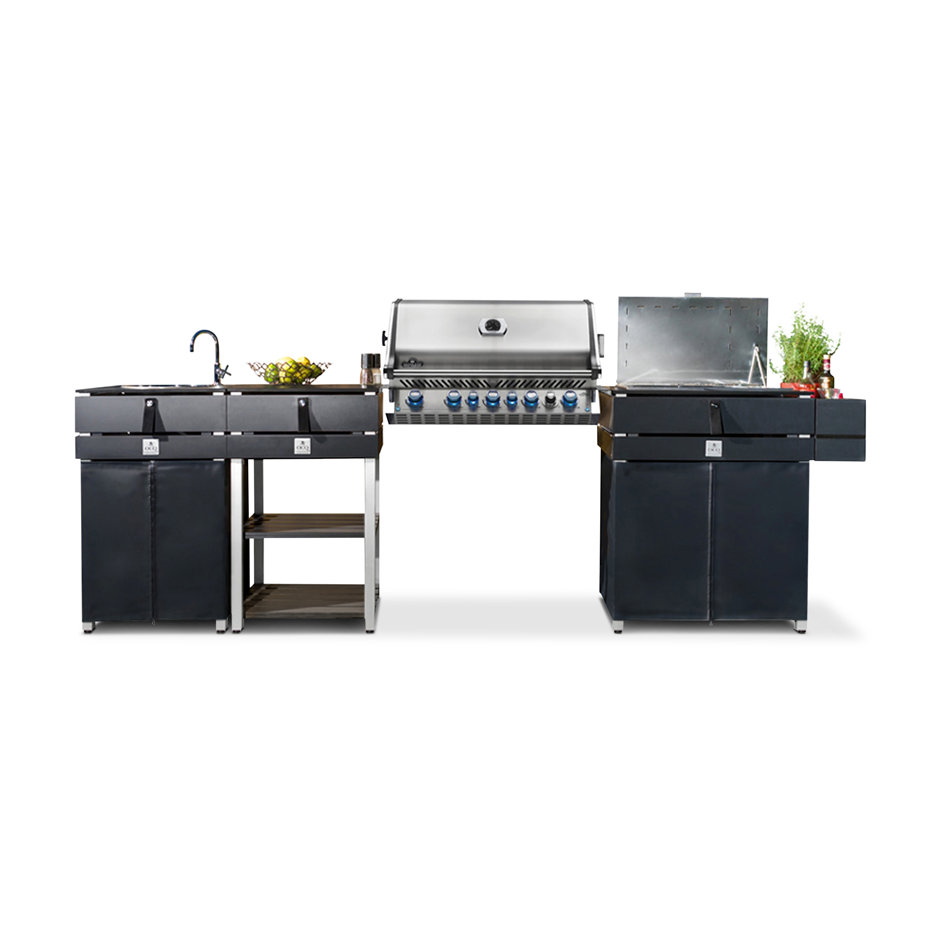 Mostra il prodotto ELEMENTS | Outdoor Kitchen | Edition Grey del produttore OCQ