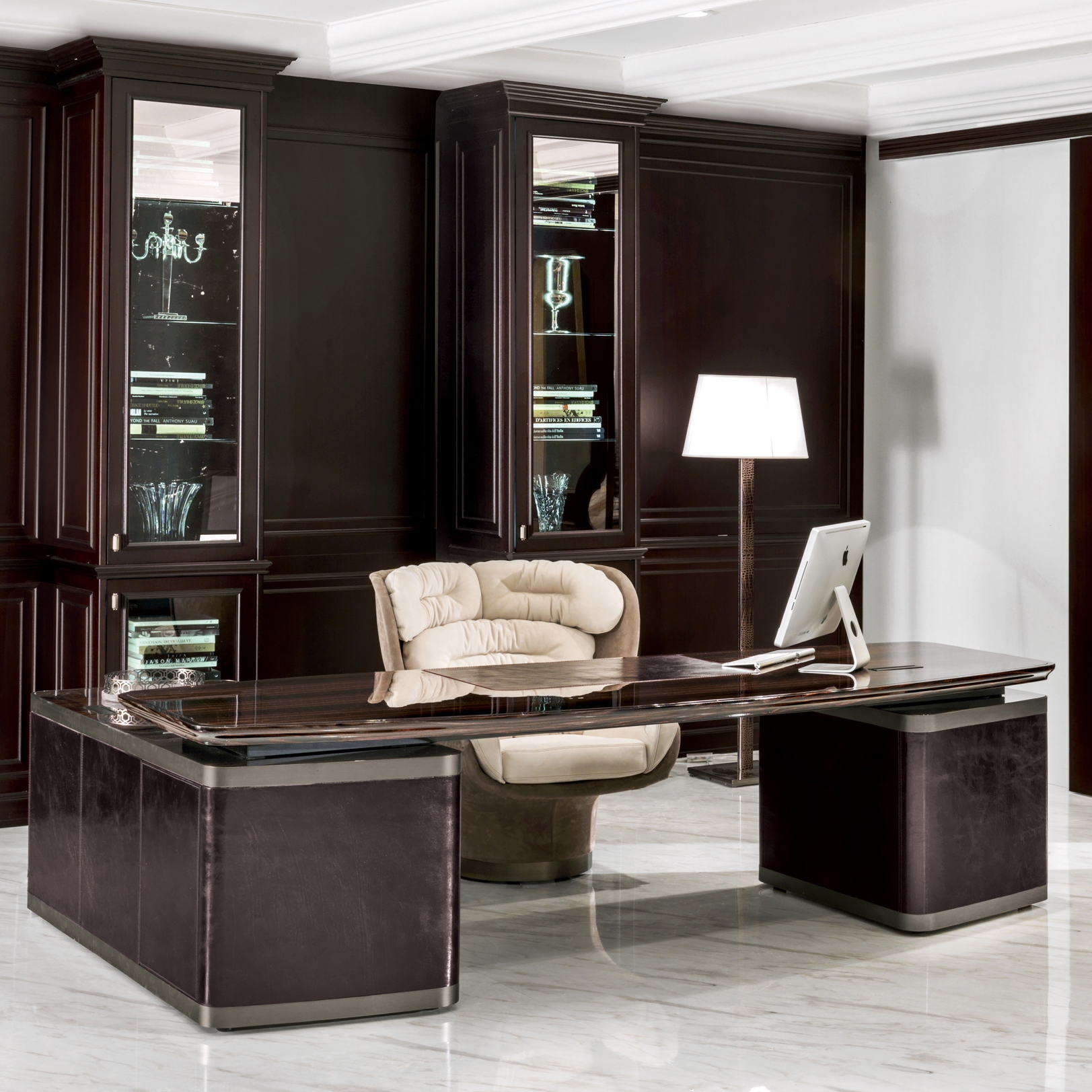 Vertoon produk Ector desk van vervaardiger Longhi S.p.a.