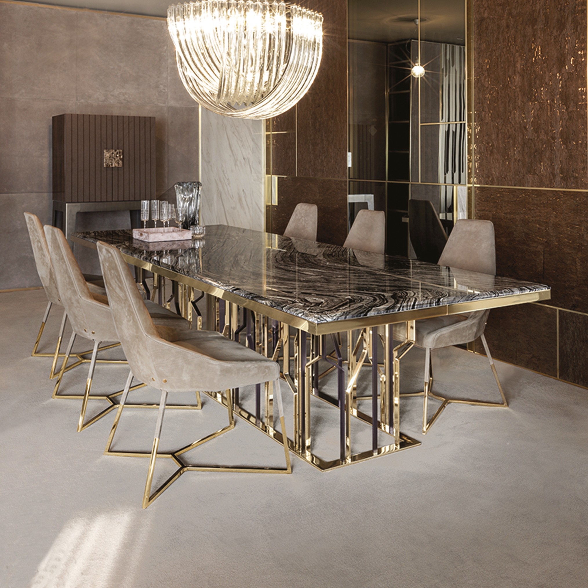 Display product Ginza Table from manufacturer Longhi S.p.a.