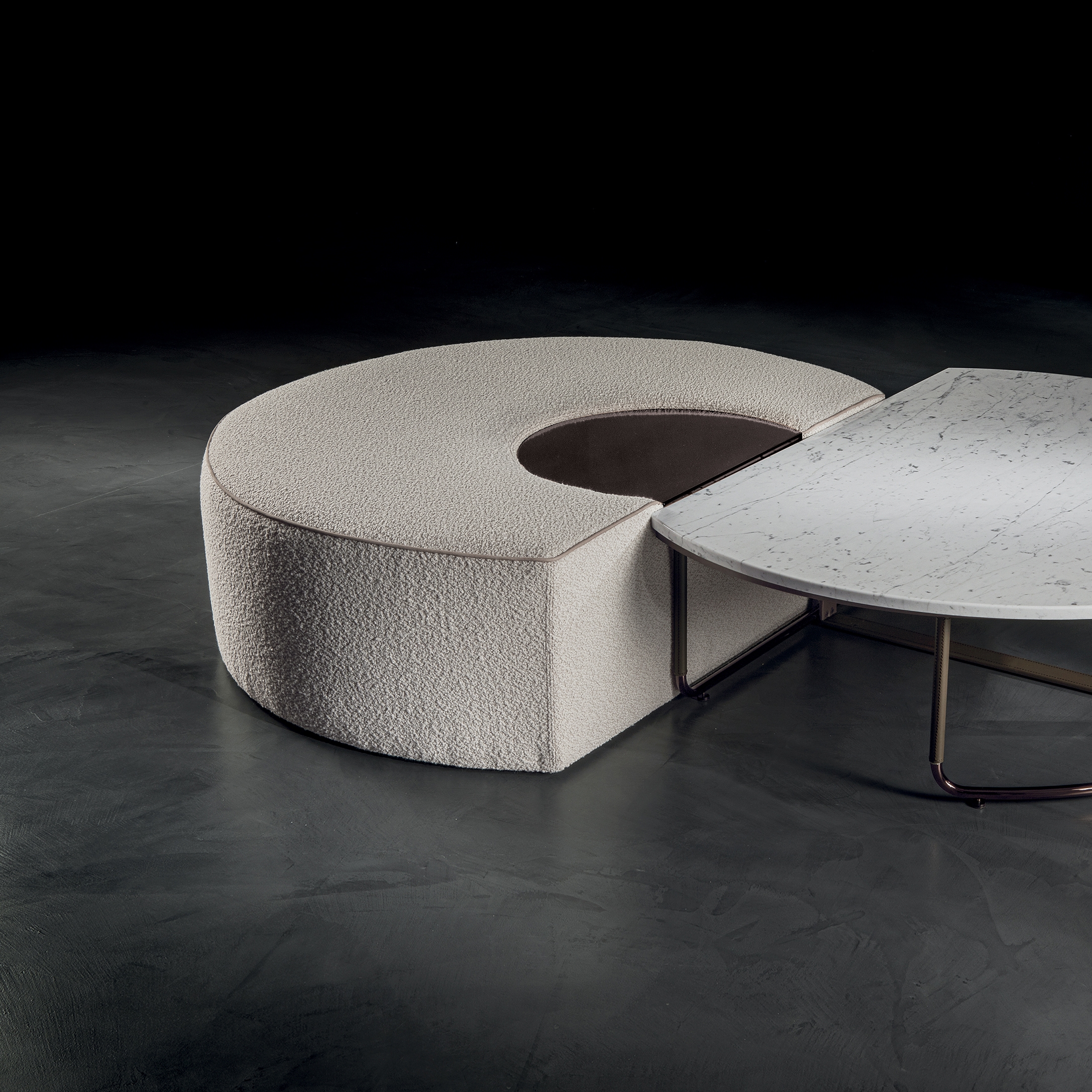 Display product Toby (pouf) from manufacturer Longhi S.p.a.