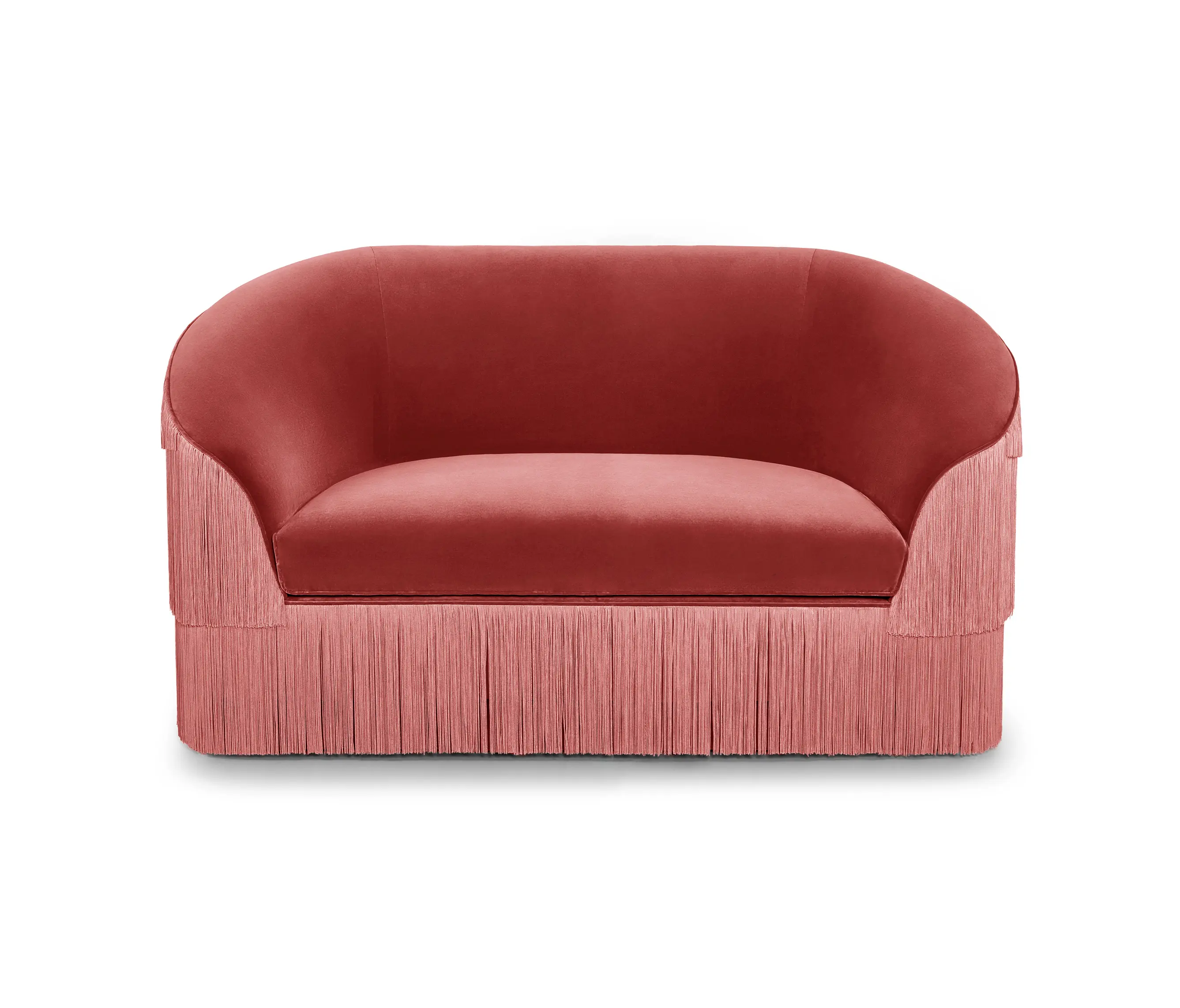 MUNNA - Fringes | Two Seat Sofa