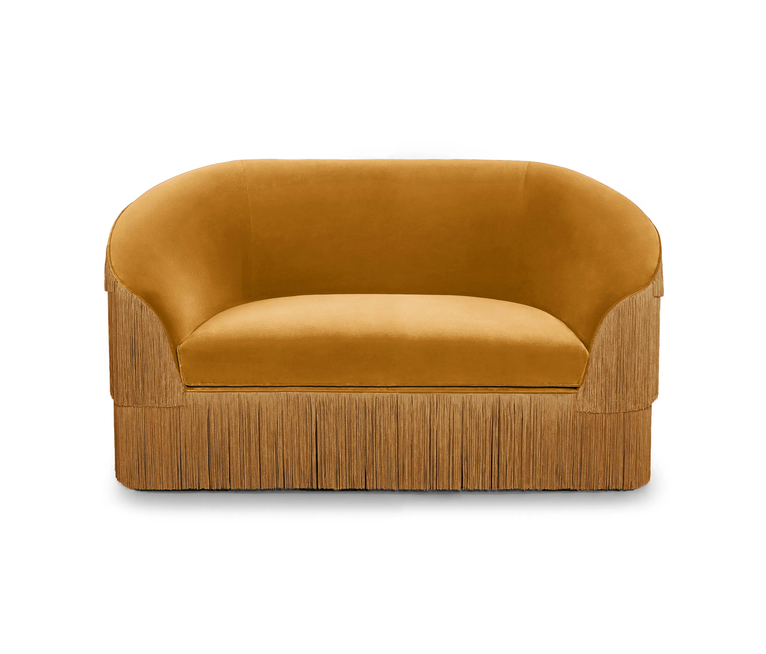 MUNNA - Fringes | Two Seat Sofa