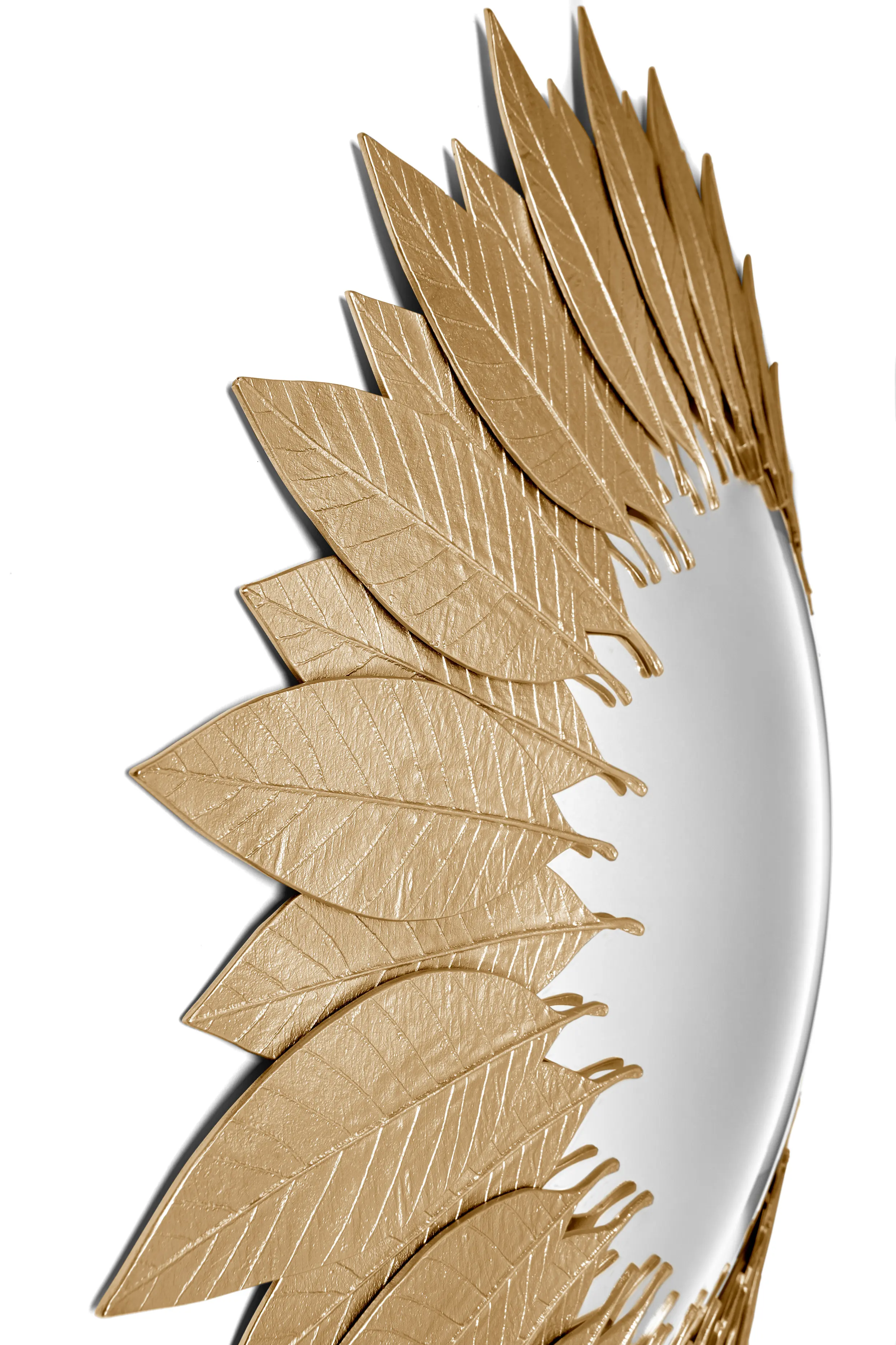 GINGER&JAGGER - Leaf | Round Mirror