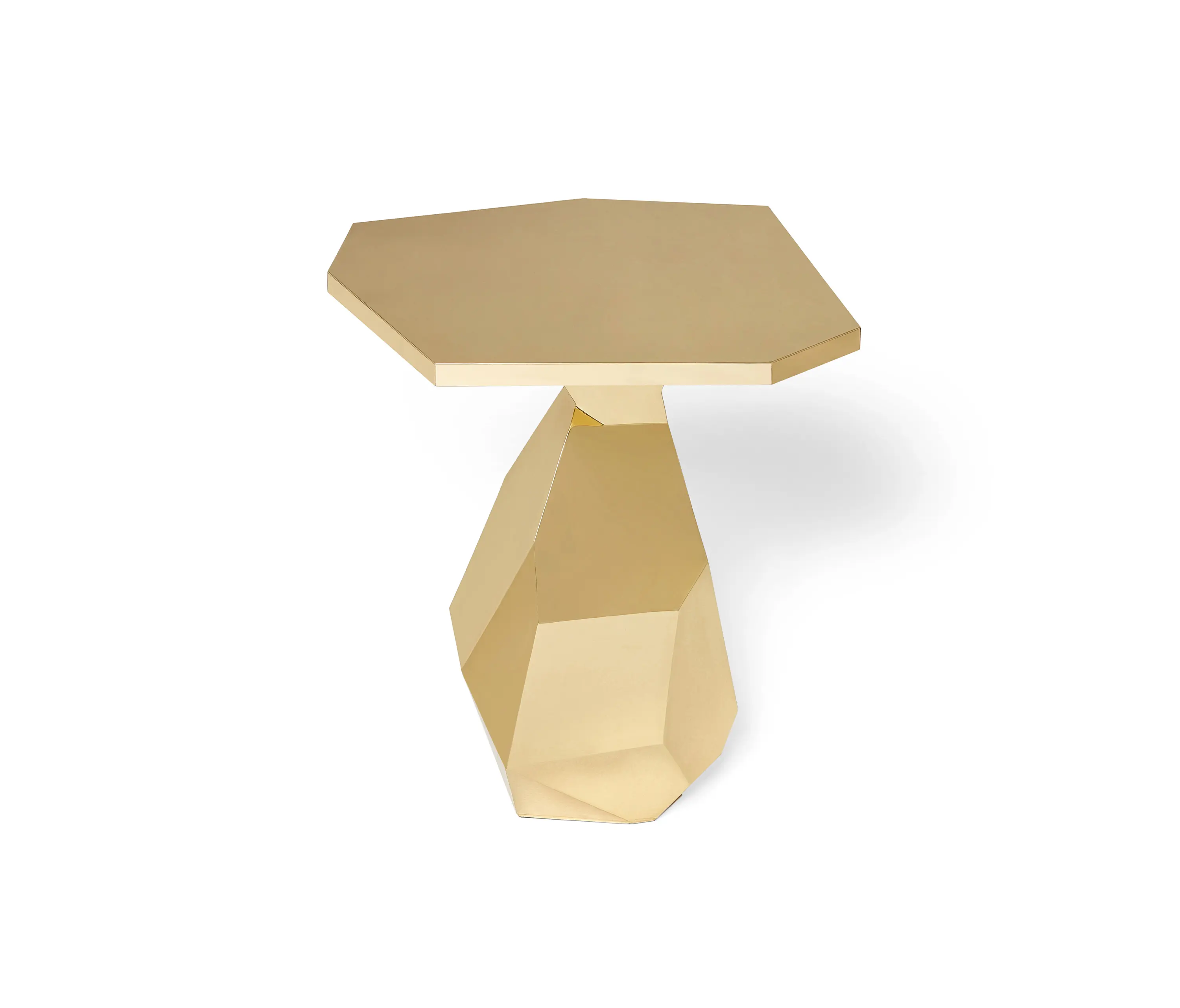 GINGER&JAGGER - Rock Brass Side Table