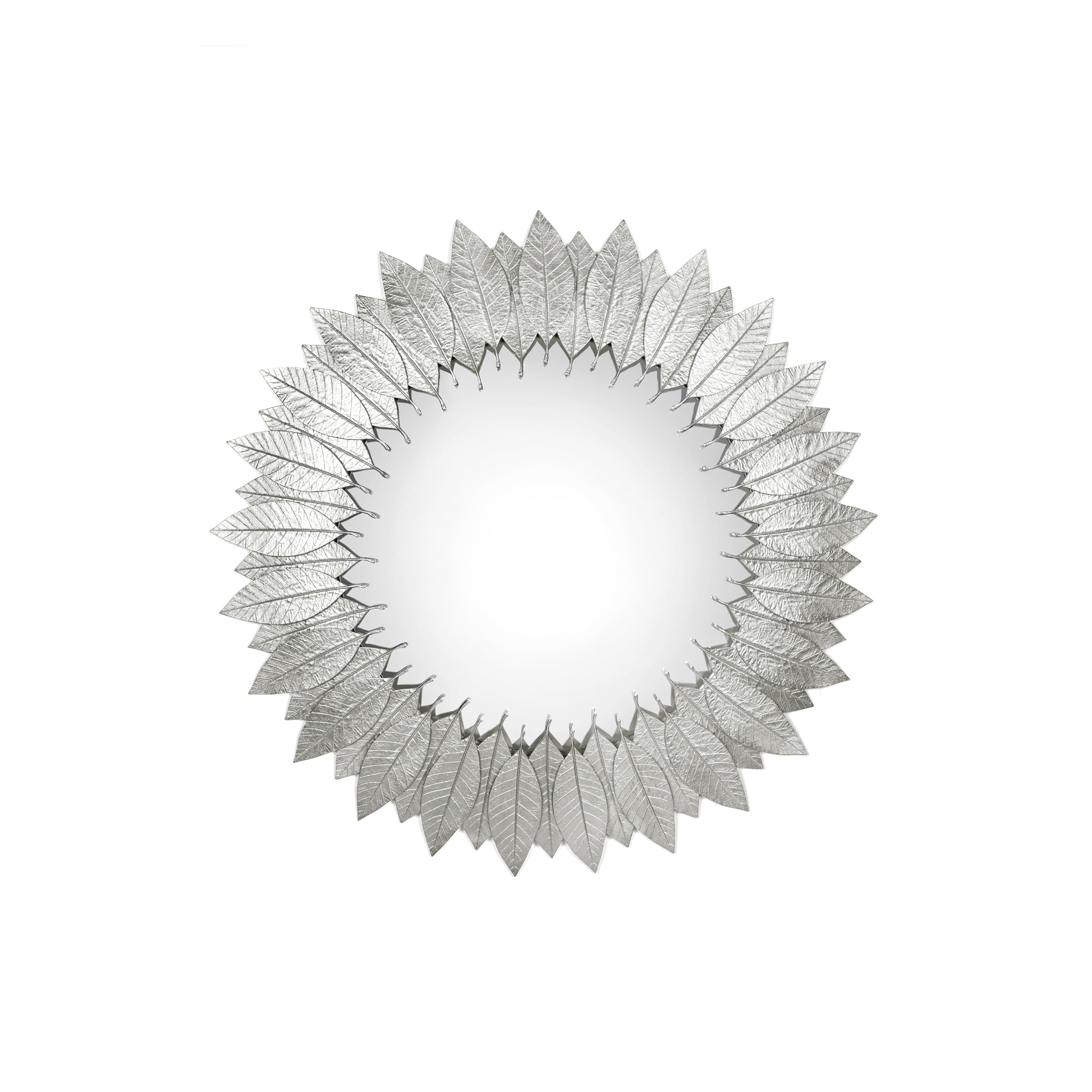 Leaf | Round Mirror