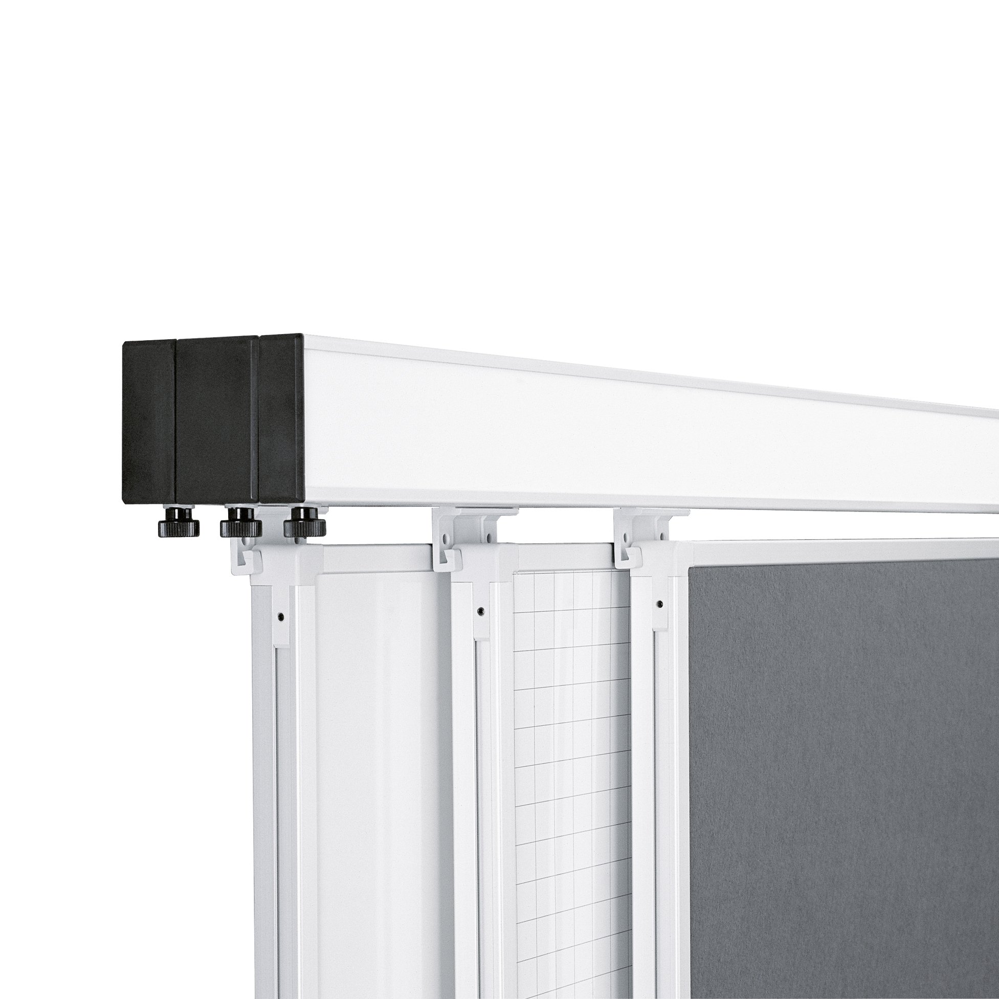 4-channel junior / senior / junior wall rail