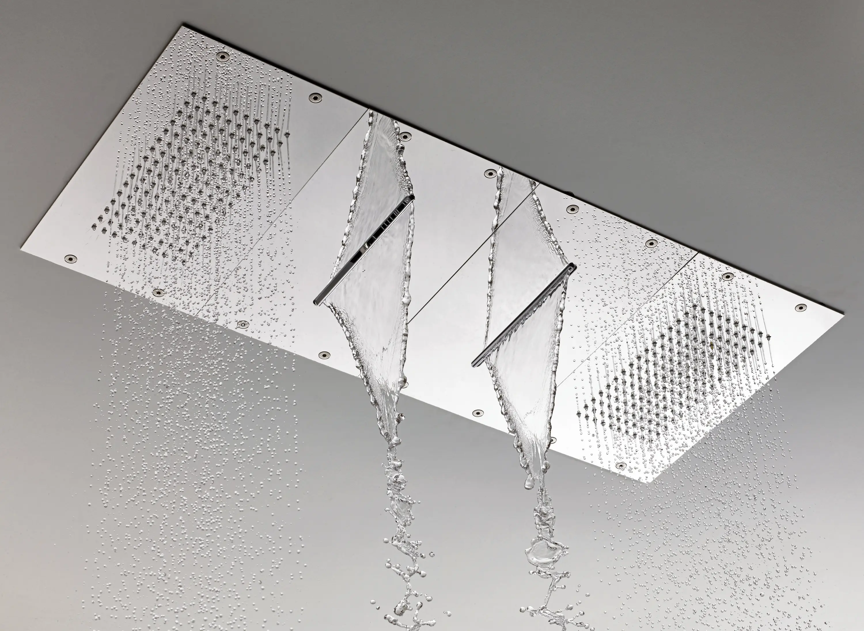 Fima Carlo Frattini - Modular F2815 | Soffione a soffitto in acciaio inox con getti nebulizzati