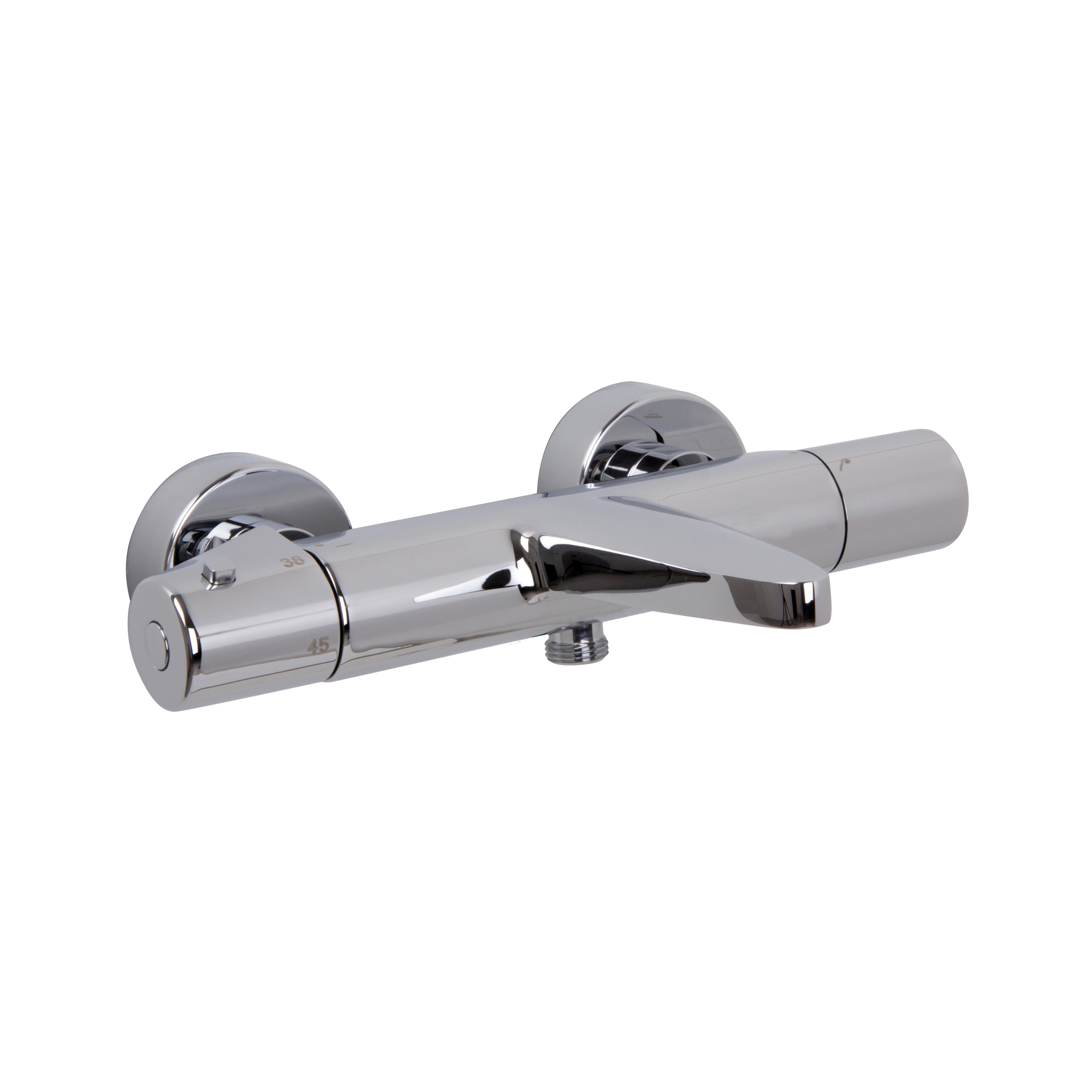 Mostrar el producto Eclipse F4204/1 | Mezclador termostático para bañera sin set
de ducha CON MANETAS DE METAL del fabricante Fima Carlo Frattini