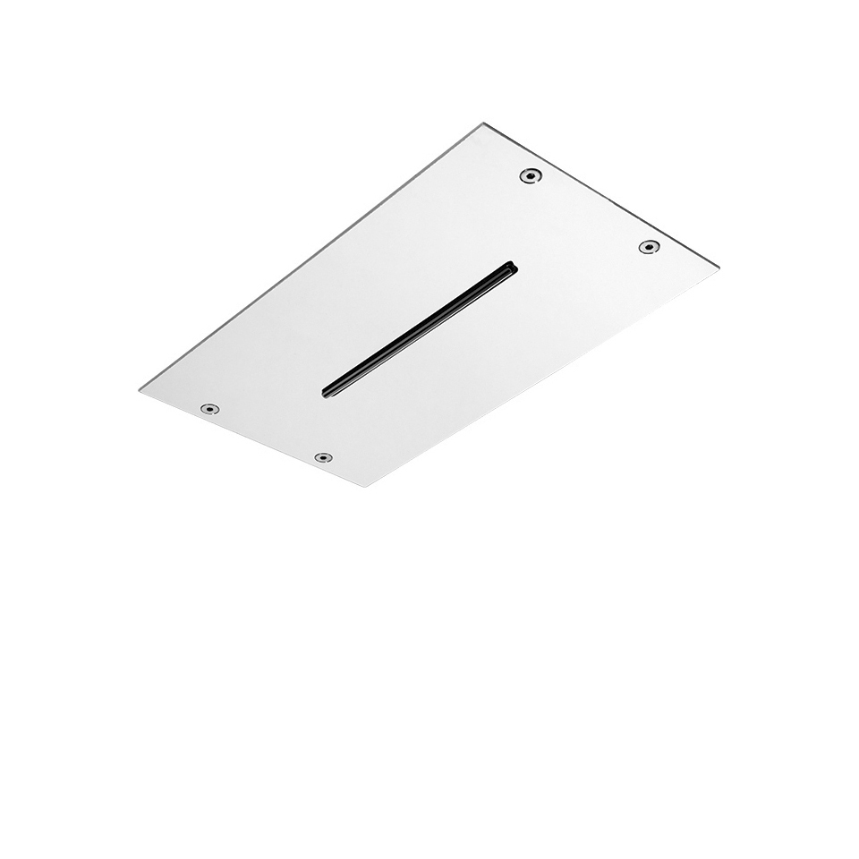 Display product Modular F2810 | Ceiling mounted stainless steel showerhead with cascade flow from manufacturer Fima Carlo Frattini