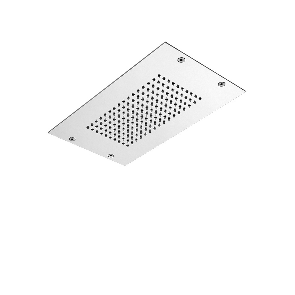 Modular F2825 | Ceiling mounted stainless steel showerhead with rain flow and  cromotherapy