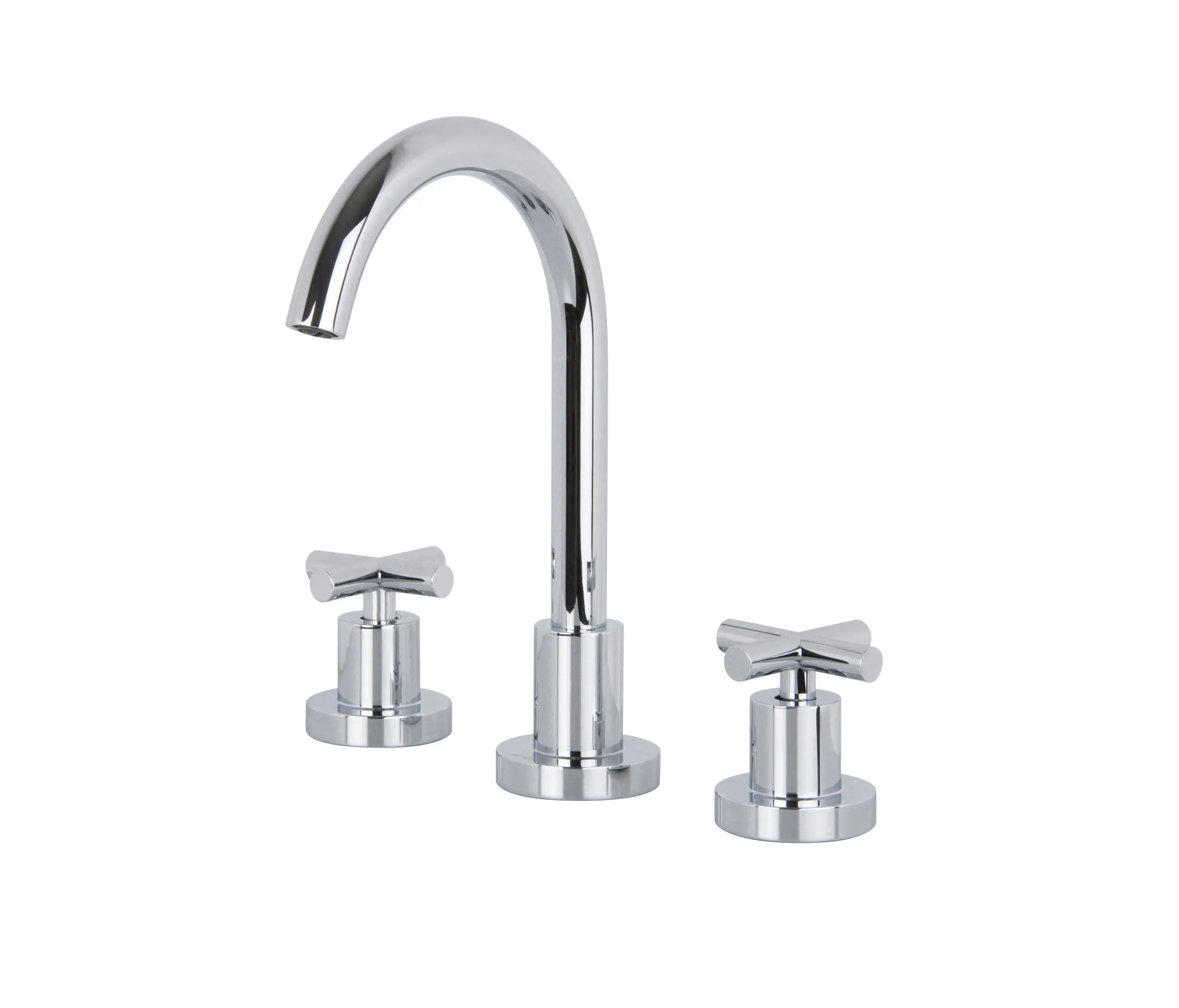 Fima Carlo Frattini - Maxima F5301W | 3-holes basin mixer with swivel spout