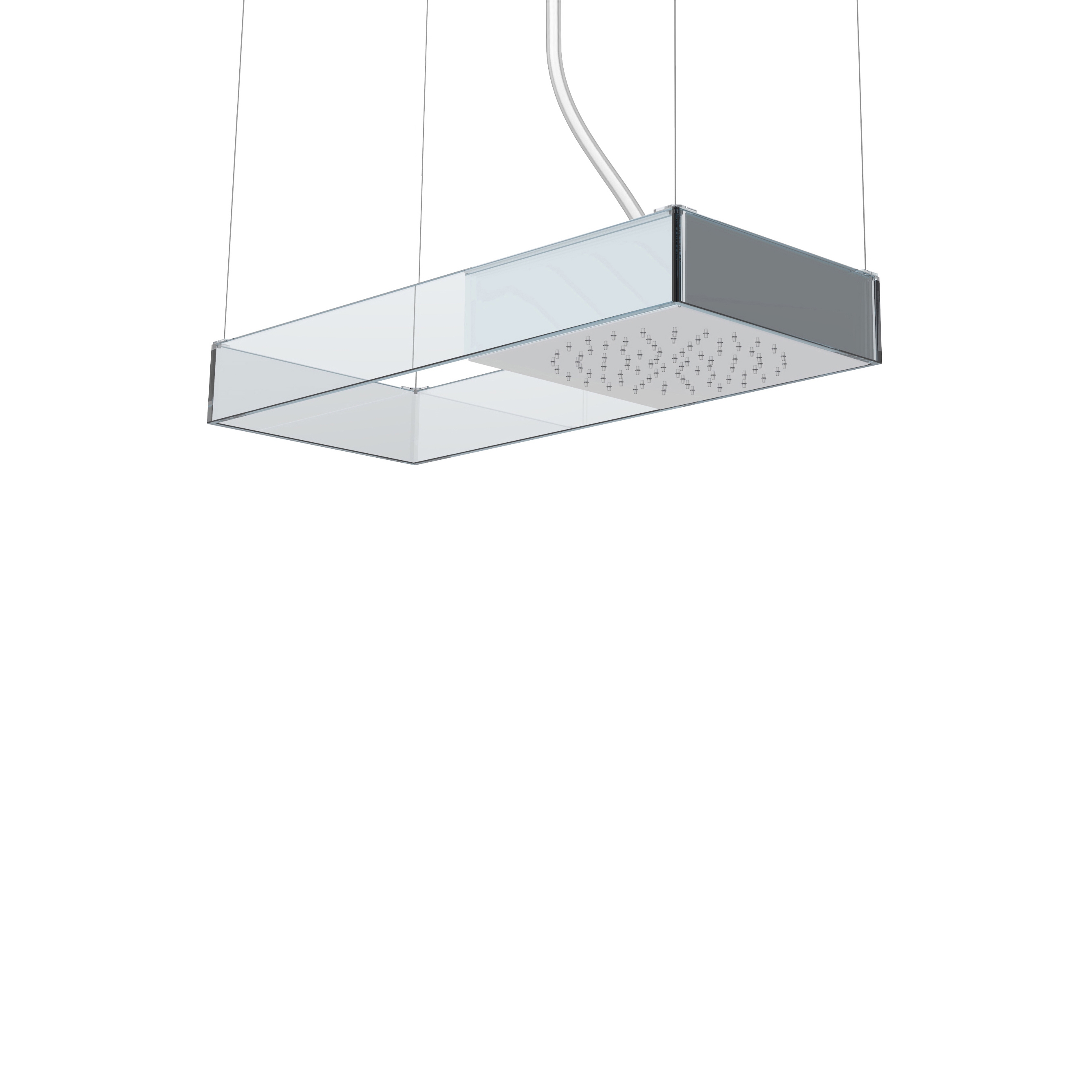 Mostra il prodotto Moove F2993VT | Soffione a soffitto con telaio in vetro
temperato del produttore Fima Carlo Frattini