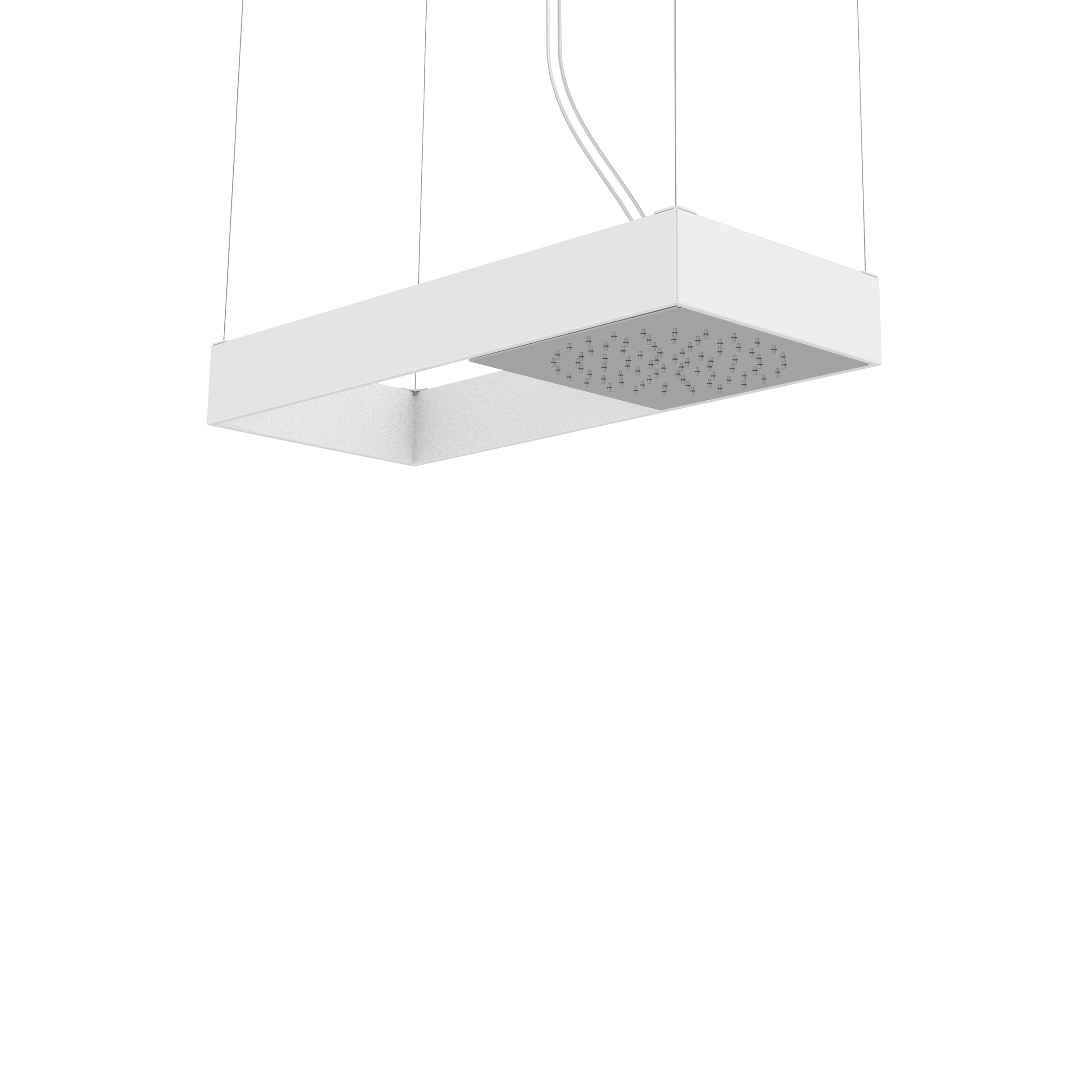 Mostra il prodotto Moove F2993B | Soffione a soffitto in bianco opaco del produttore Fima Carlo Frattini