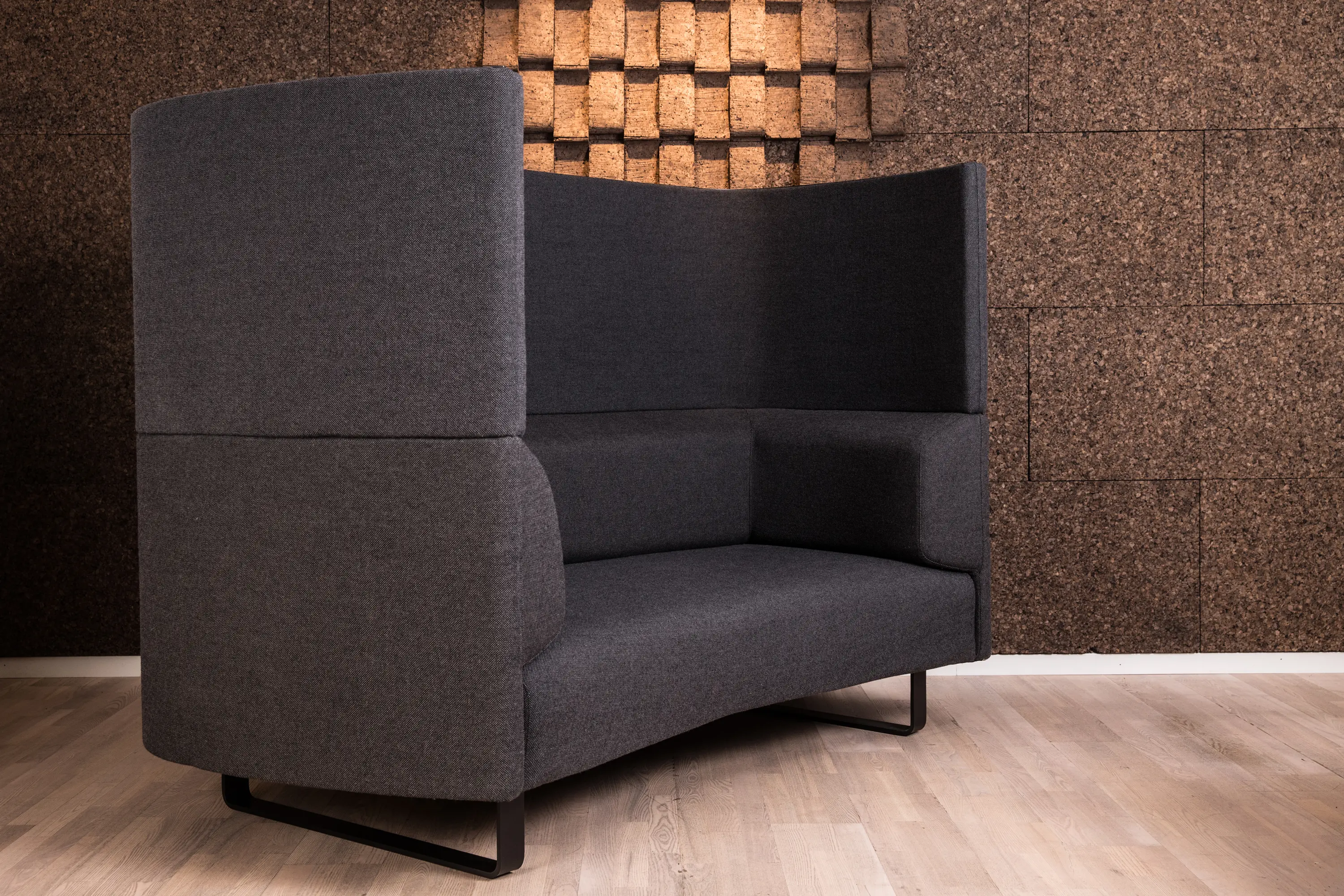 Grape - Grape Box Highback Convertible Sofa