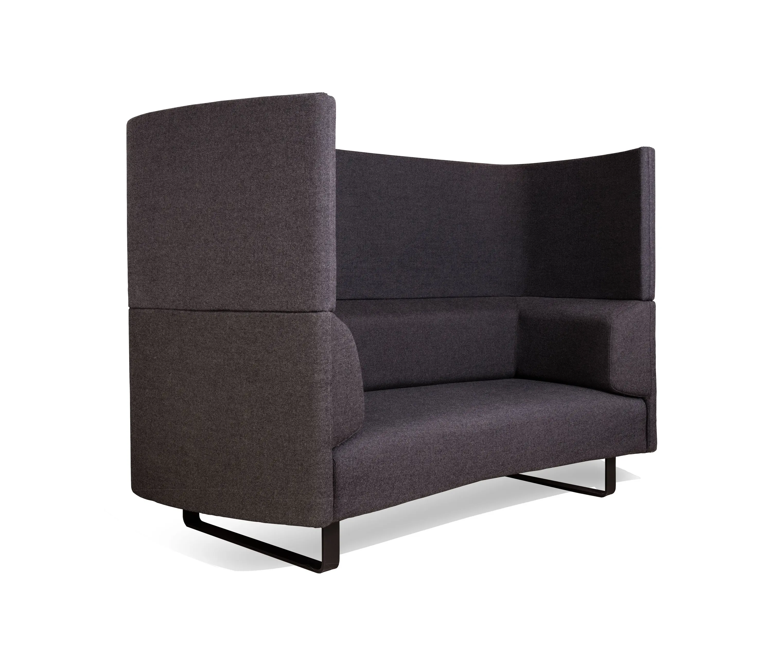 Grape - Grape Box Highback Convertible Sofa