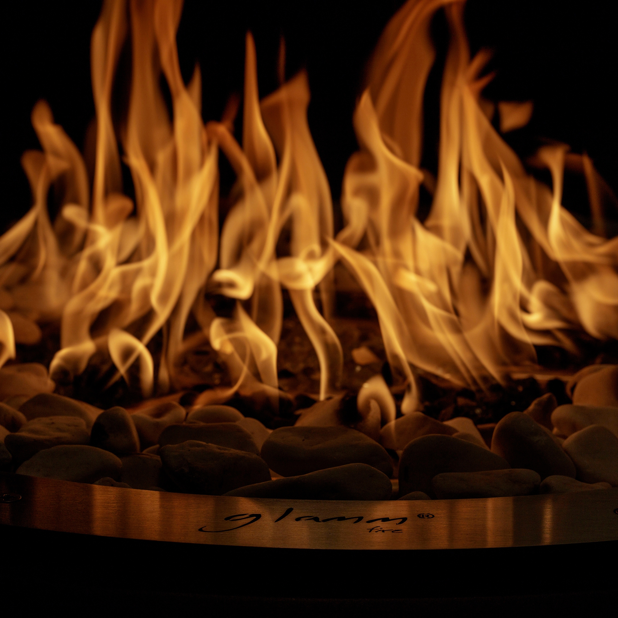 Display product Gas Combustion Zone - Round from manufacturer GlammFire