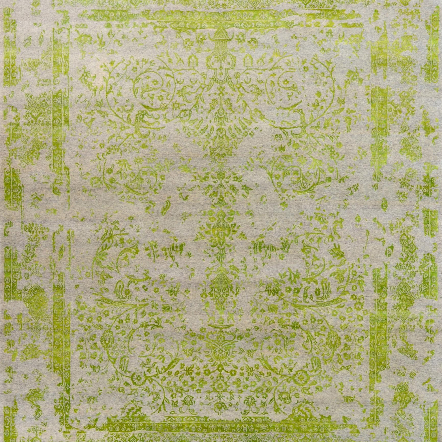 Kashmir Blazed apple green 4739