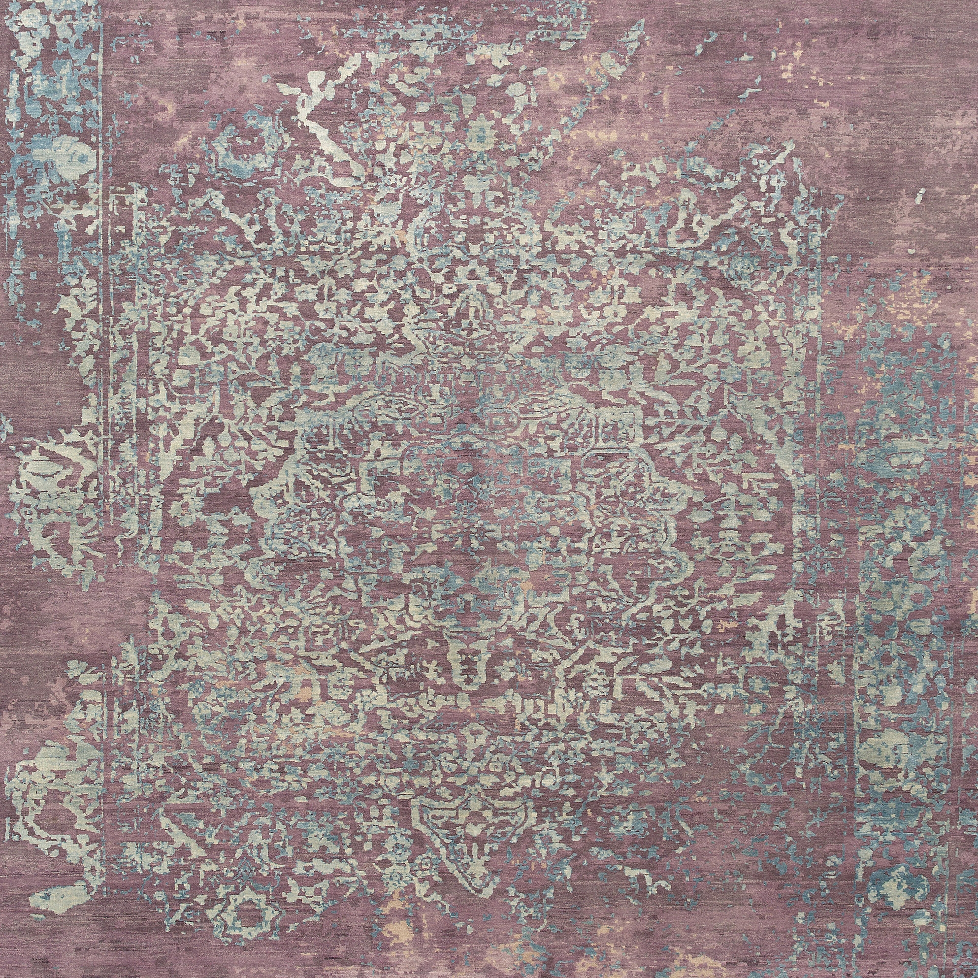 Immersive Golden orchid purple blue