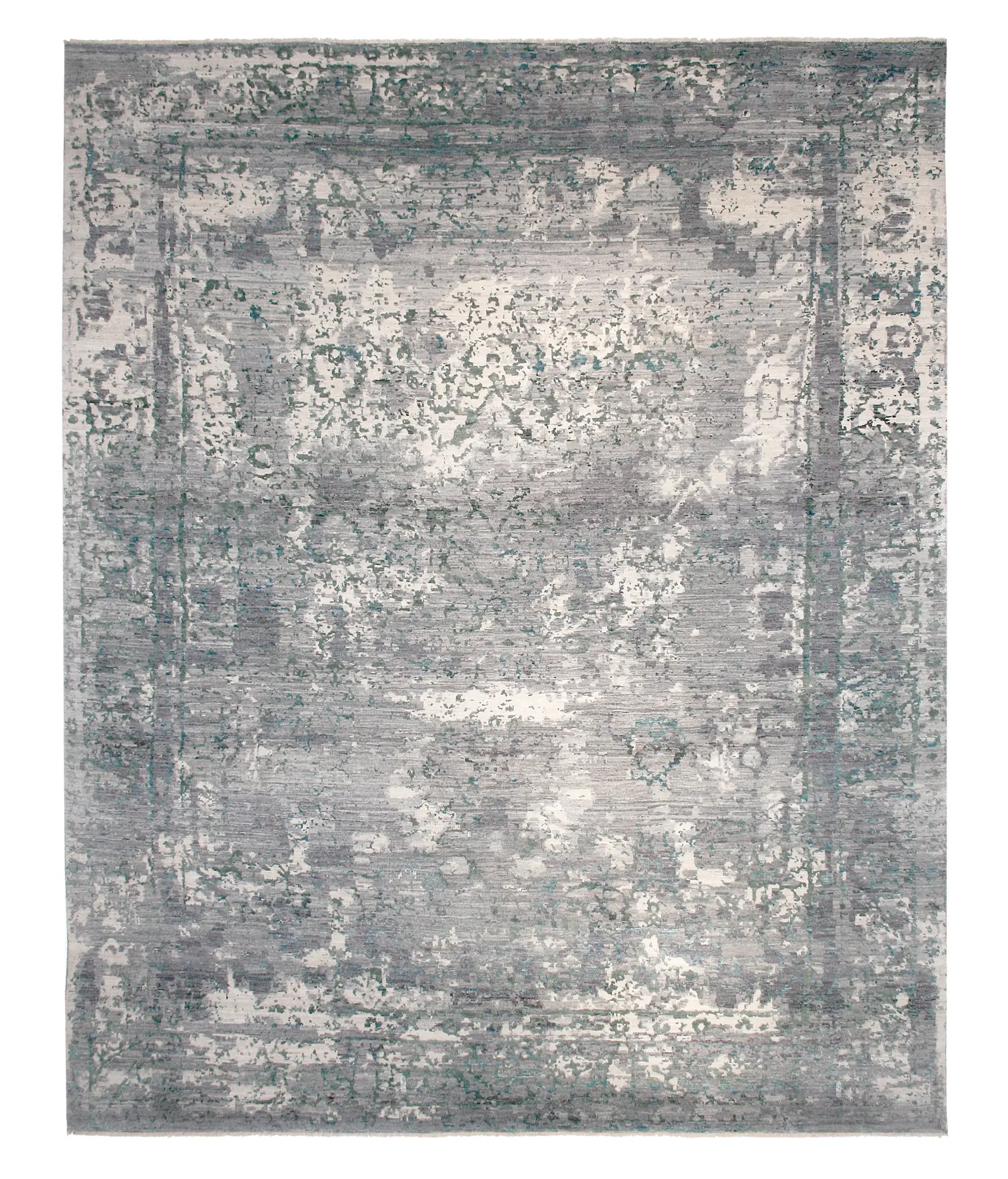 THIBAULT VAN RENNE - Elements aztec transitional grey turquoise