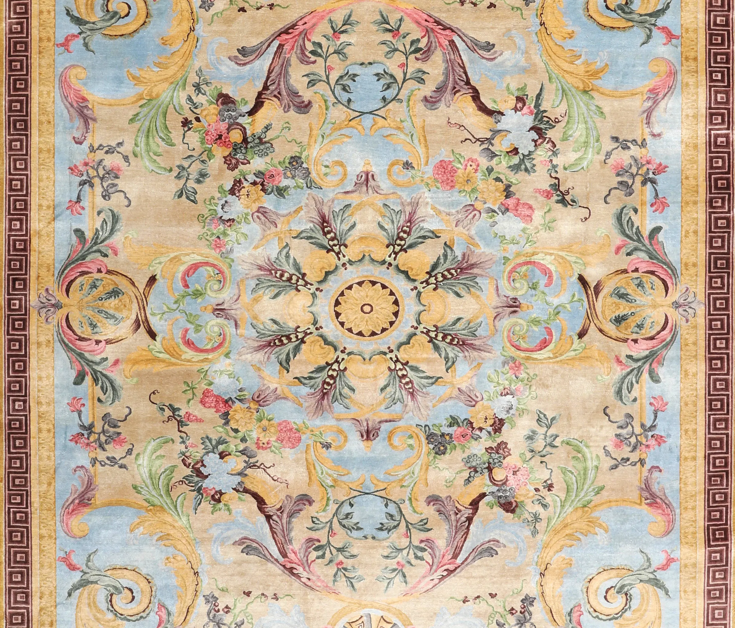 THIBAULT VAN RENNE - Savonnerie versailles sky blue multi
