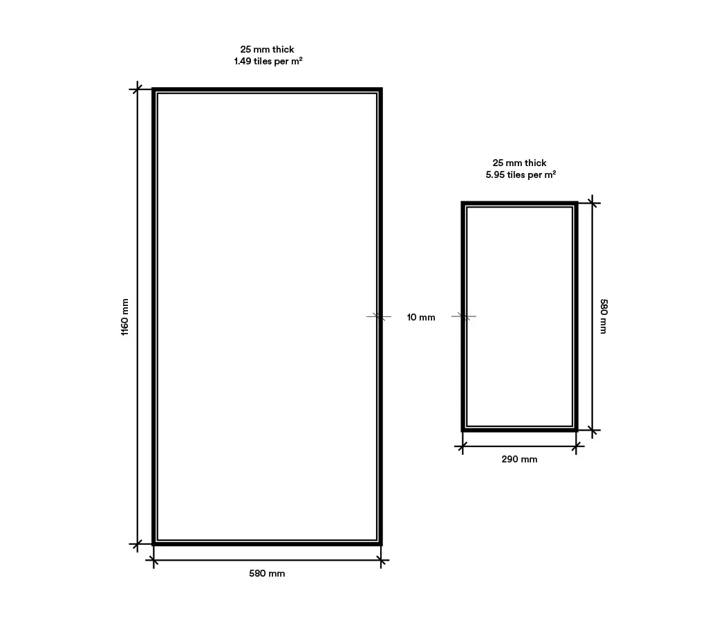 BAUX - BAUX Acoustic Tiles Rectangle