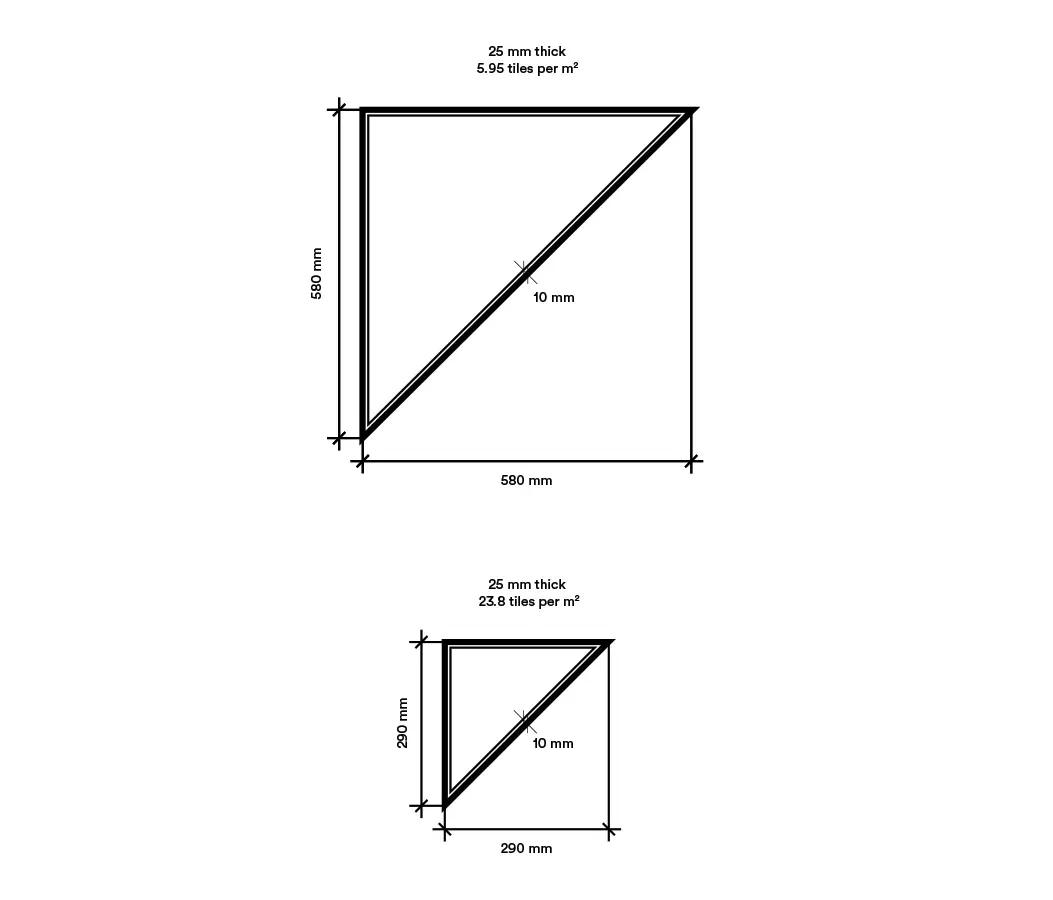 BAUX - BAUX Acoustic Tiles Triangle