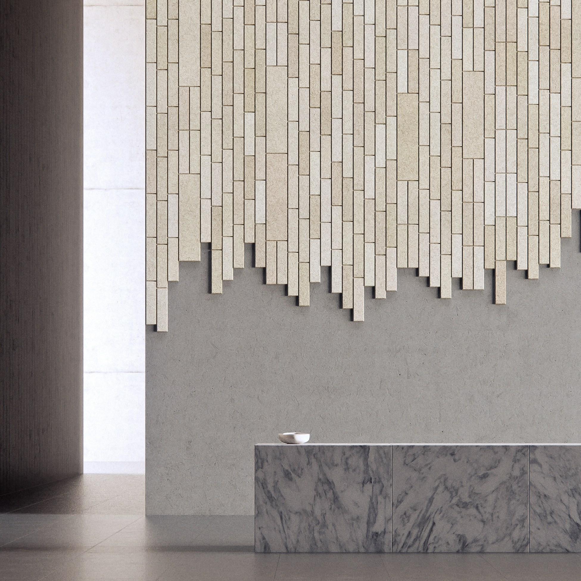 Mostra il prodotto BAUX Acoustic Tiles Plank - Reception del produttore BAUX
