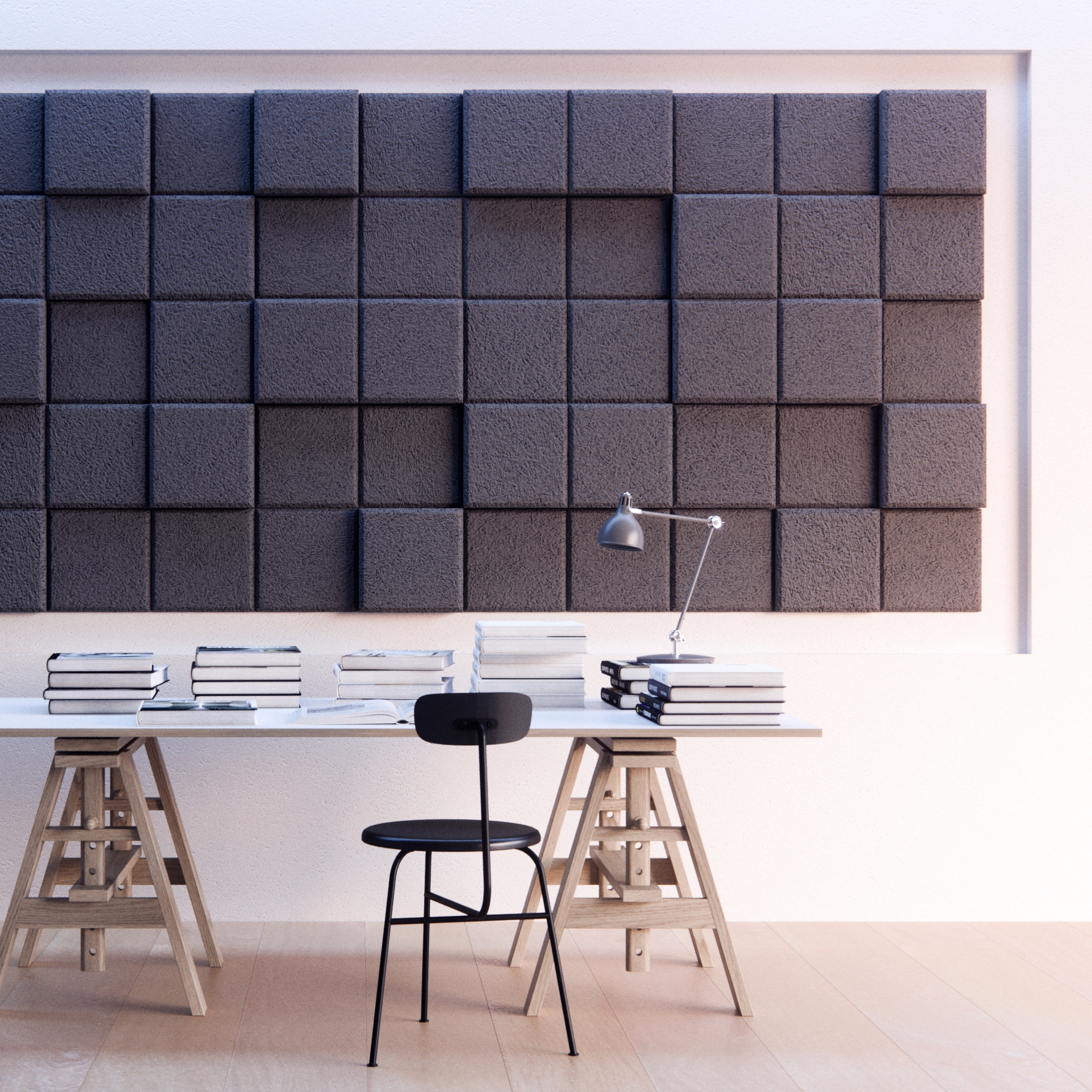 Mostra il prodotto BAUX Acoustic 3D Pixel - Workingspace del produttore BAUX
