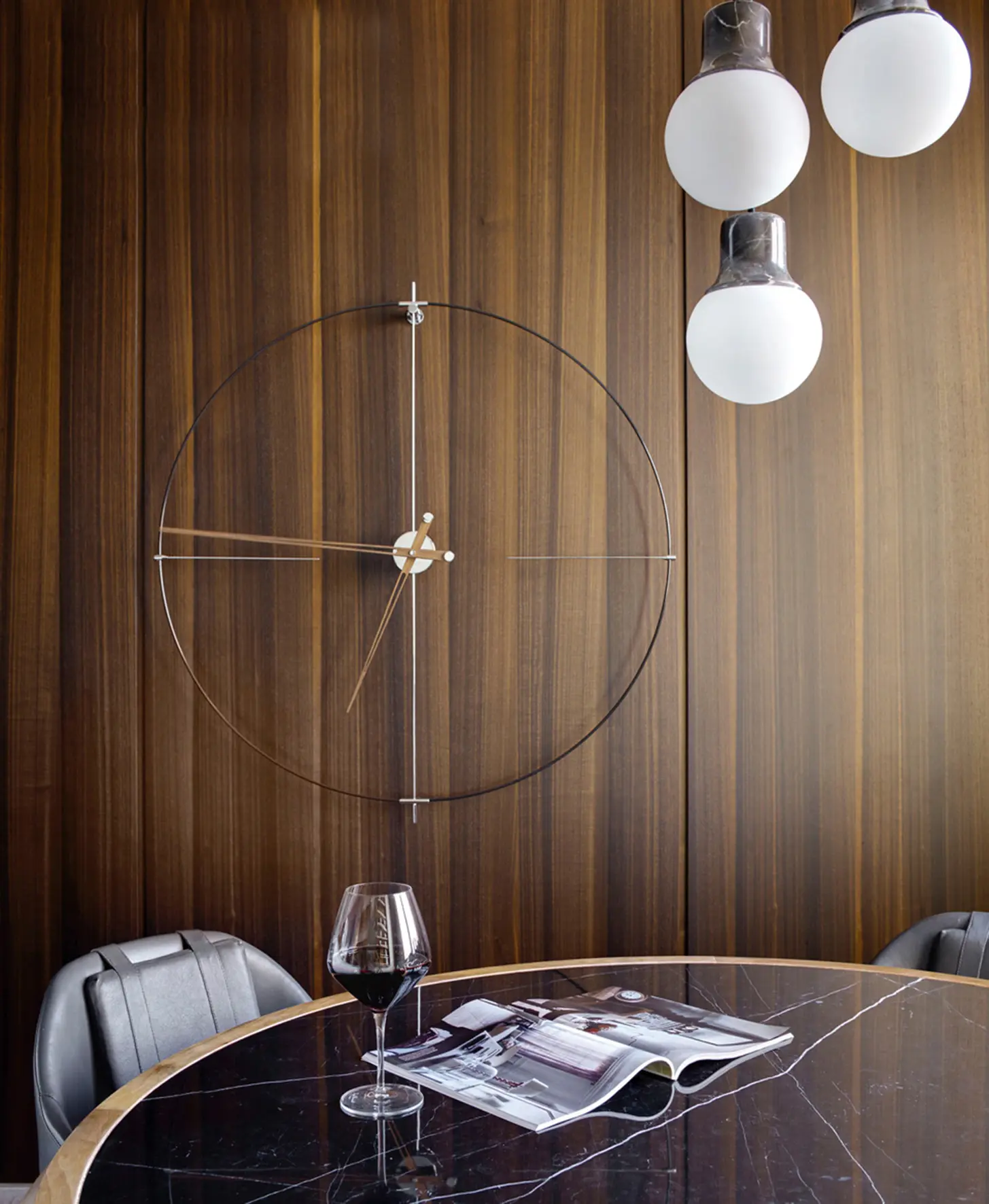 Nomon - Bilbao Mini Wall Clock