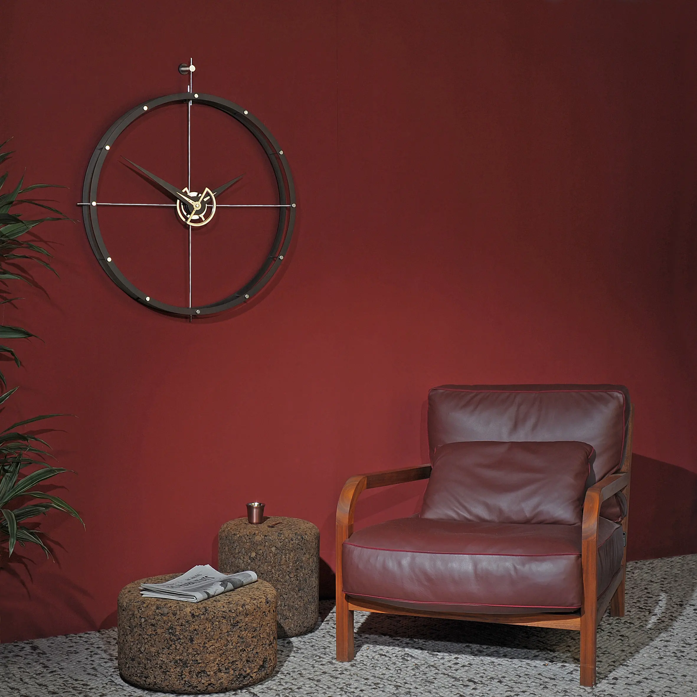 Nomon - Doble O Wall Clock