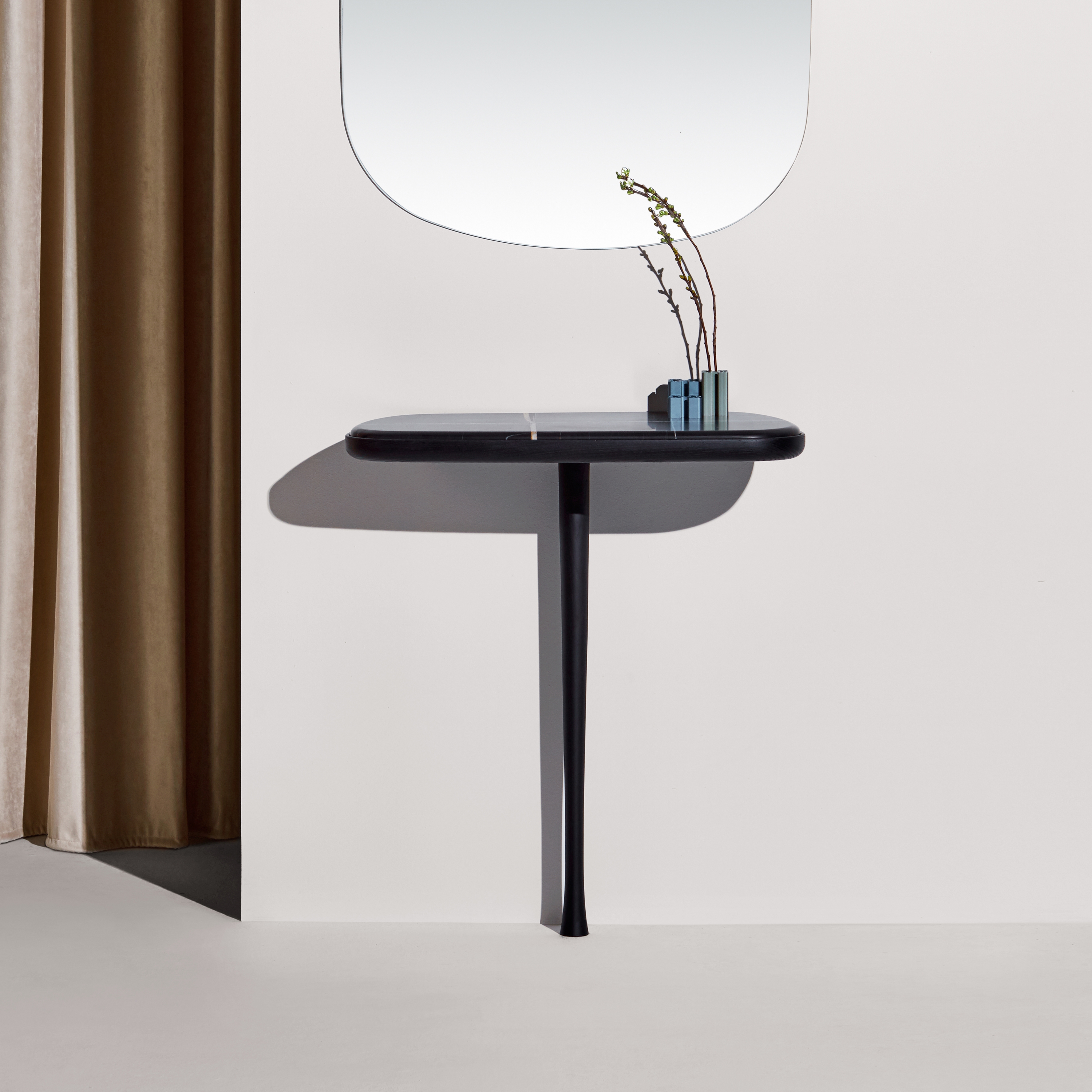 Momentos Console Table with Marble
