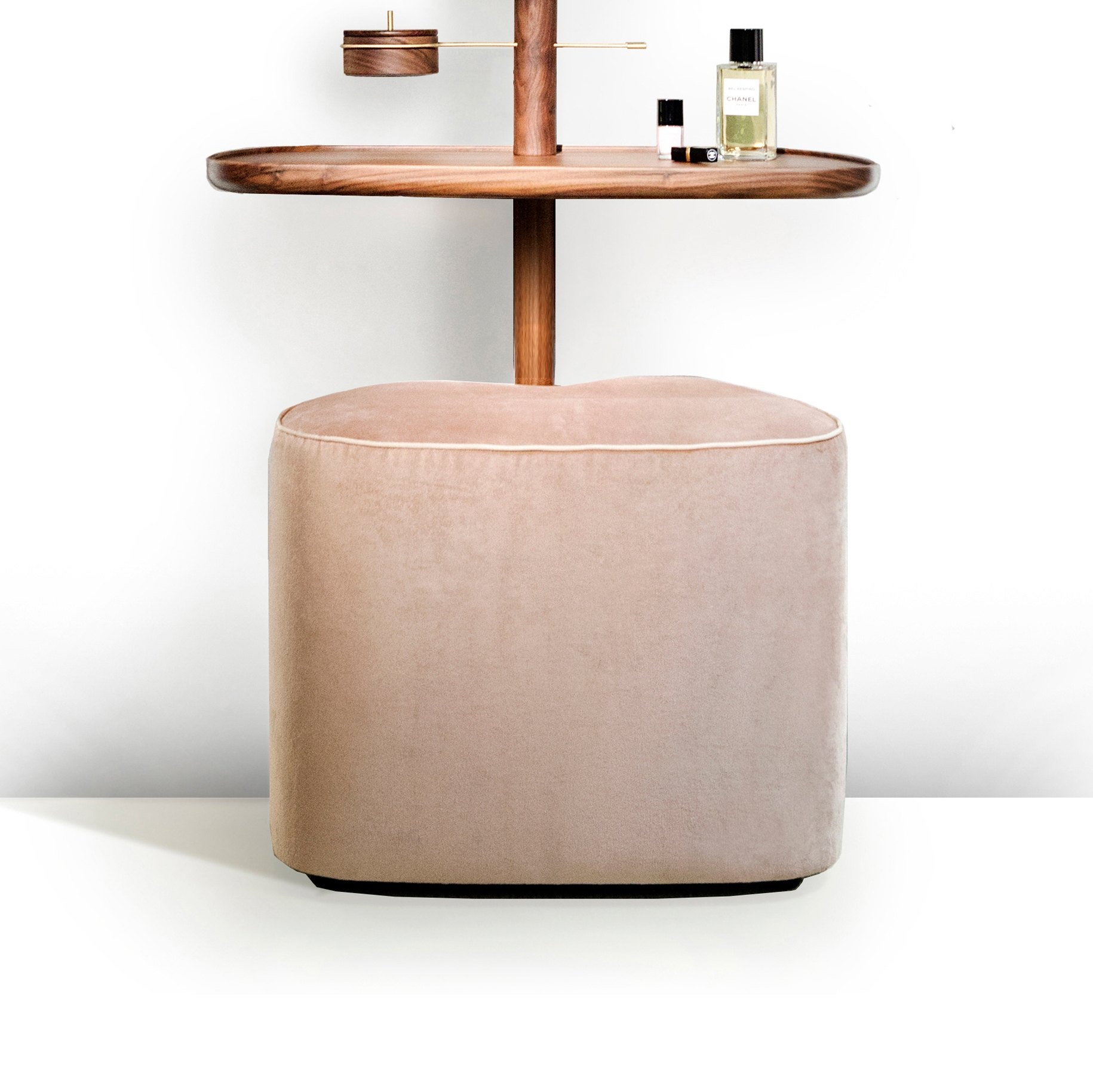 Mostra il prodotto Momentos Pouf blush pink velvet del produttore Nomon