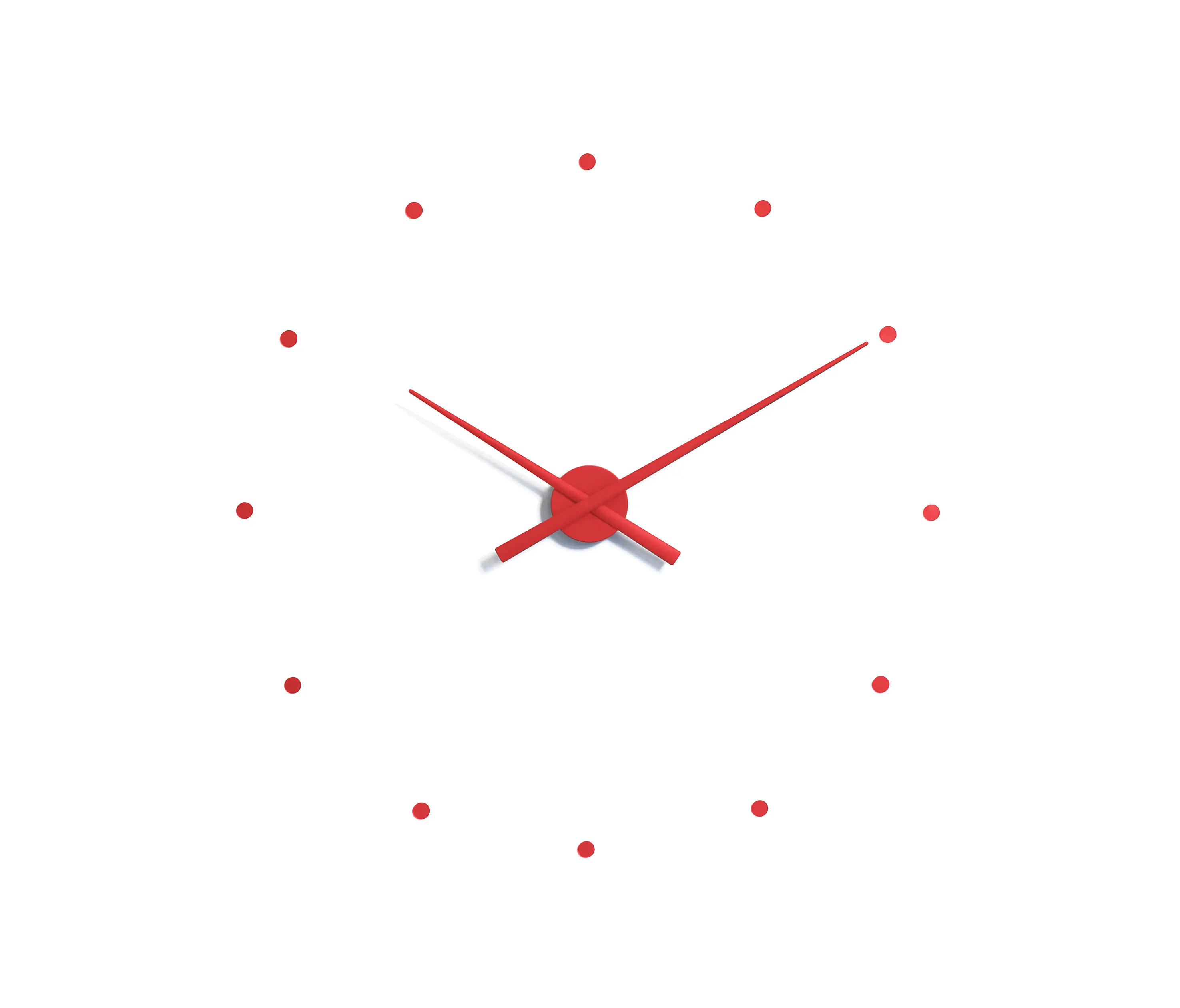 Nomon - OJ Wall Clock Red