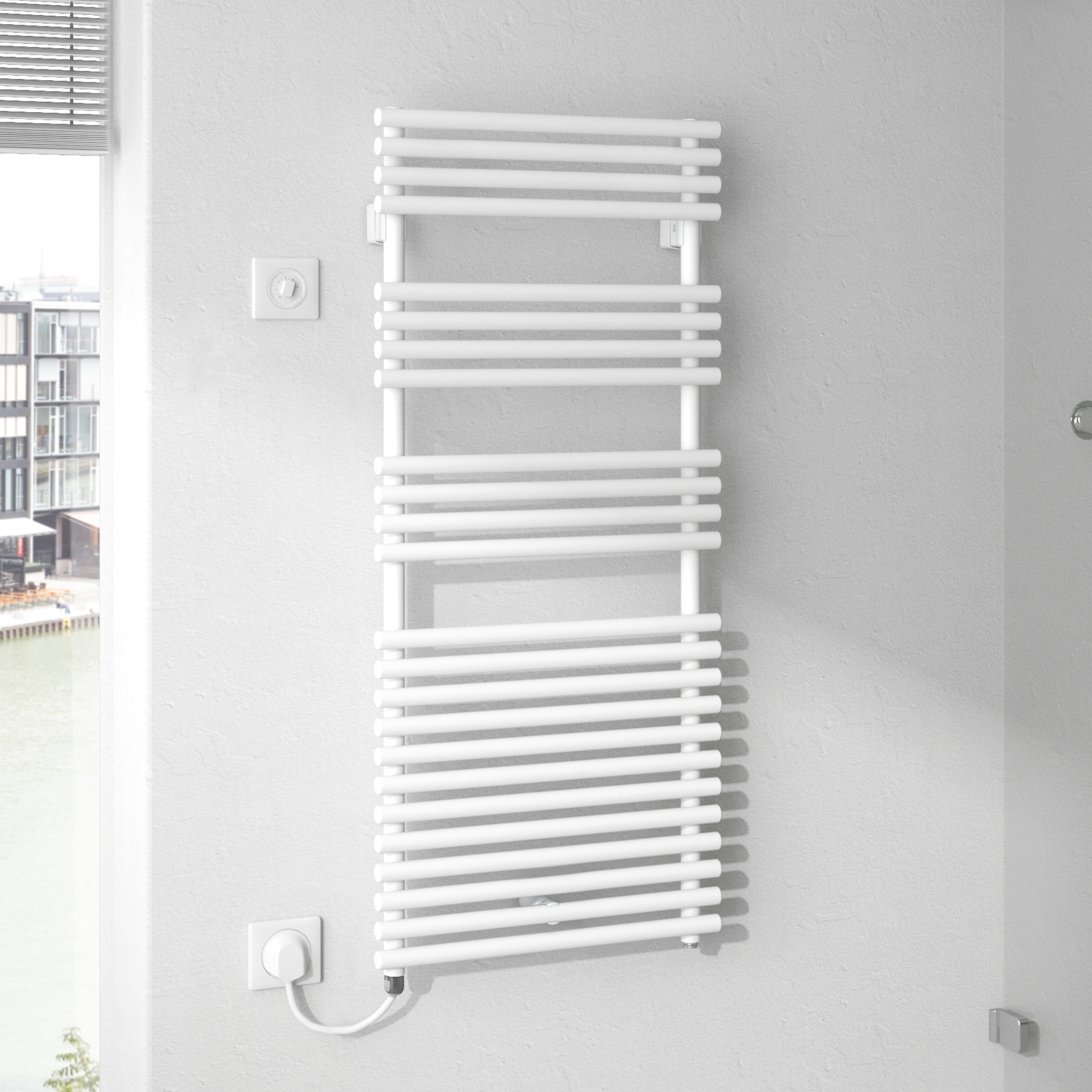 Vertoon produk Mambo | Bathroom radiator van vervaardiger Prolux Solutions