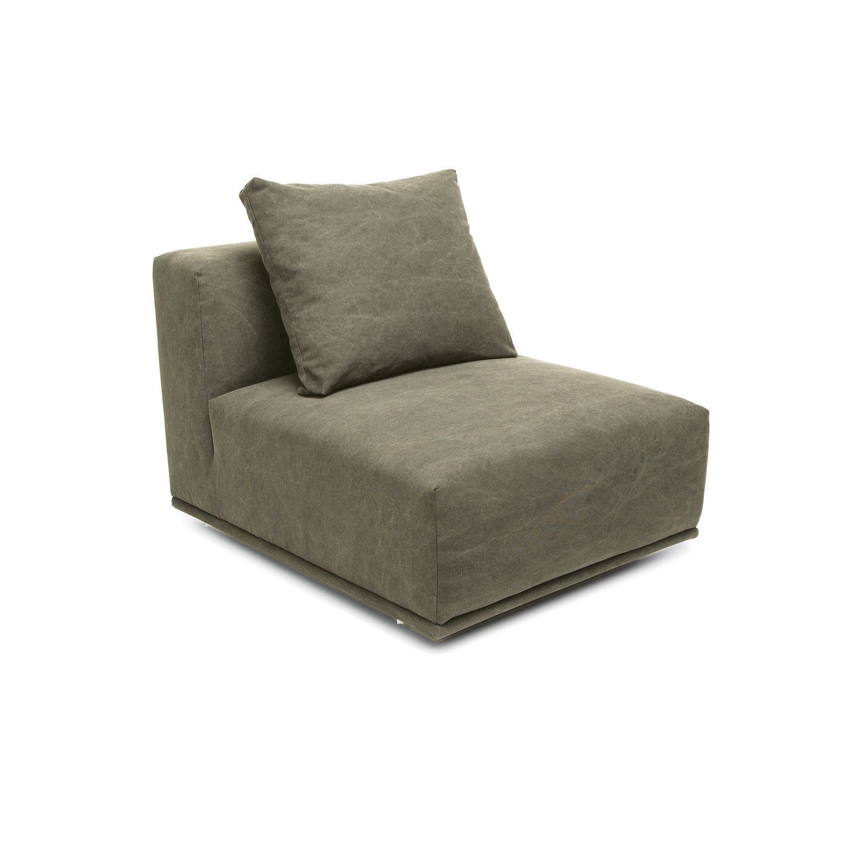 Mostra il prodotto Madonna Sofa, Center: Canvas Washed Green 156 del produttore NORR11