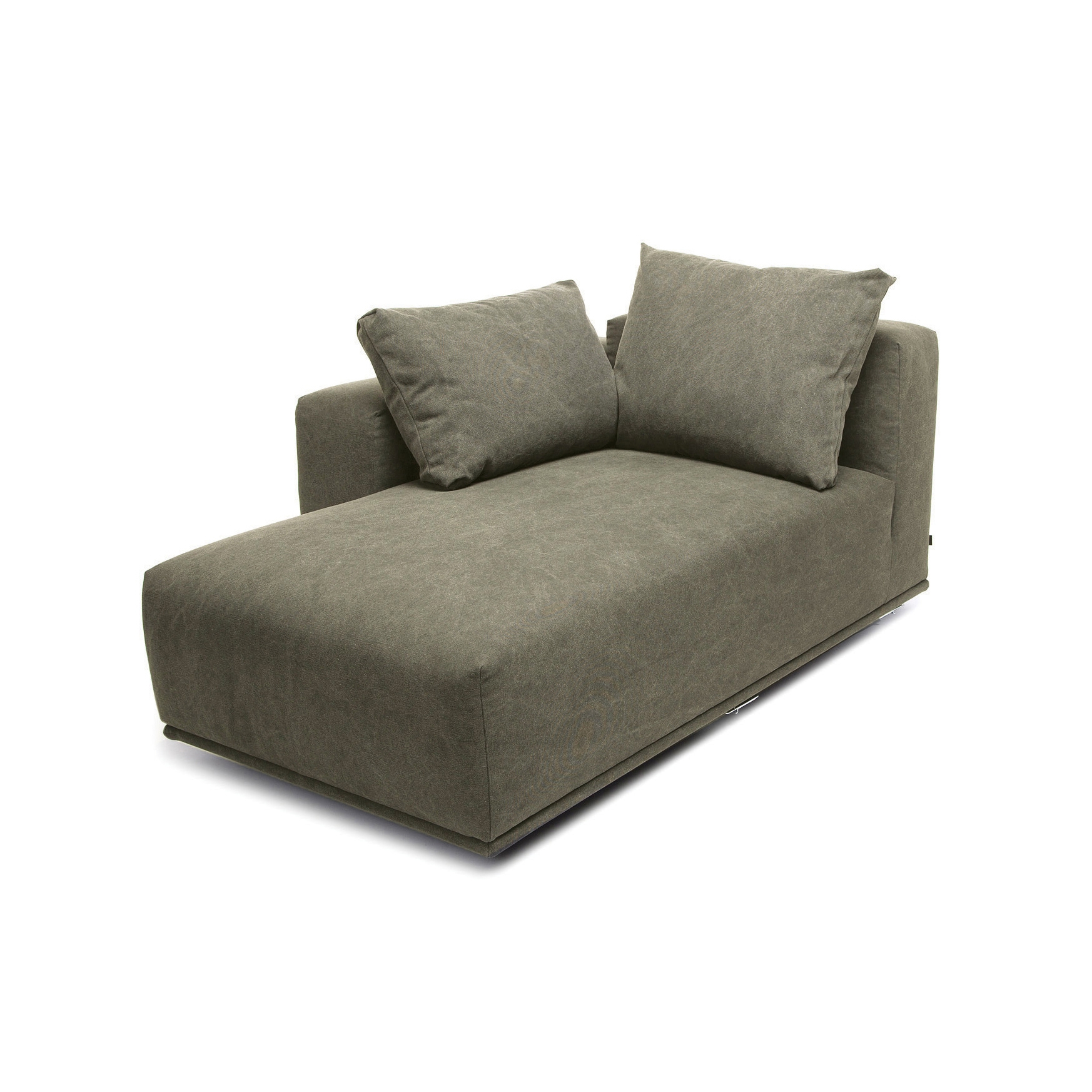 Mostra il prodotto Madonna Sofa, Chaise Longue Right: Canvas Washed Green 156 del produttore NORR11